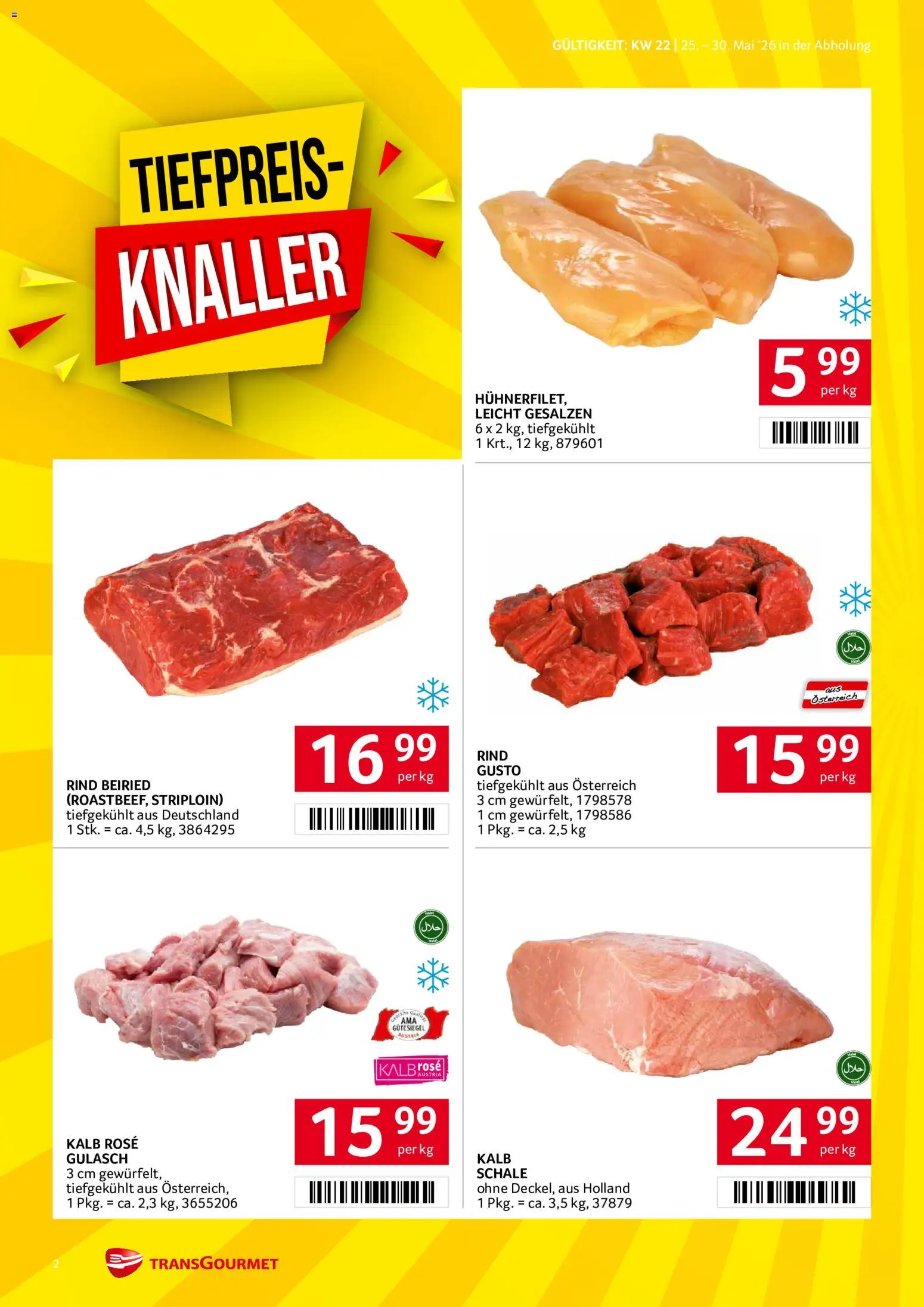 Transgourmet Flugblatt gültig ab 25.05.2026 | Seite: 2