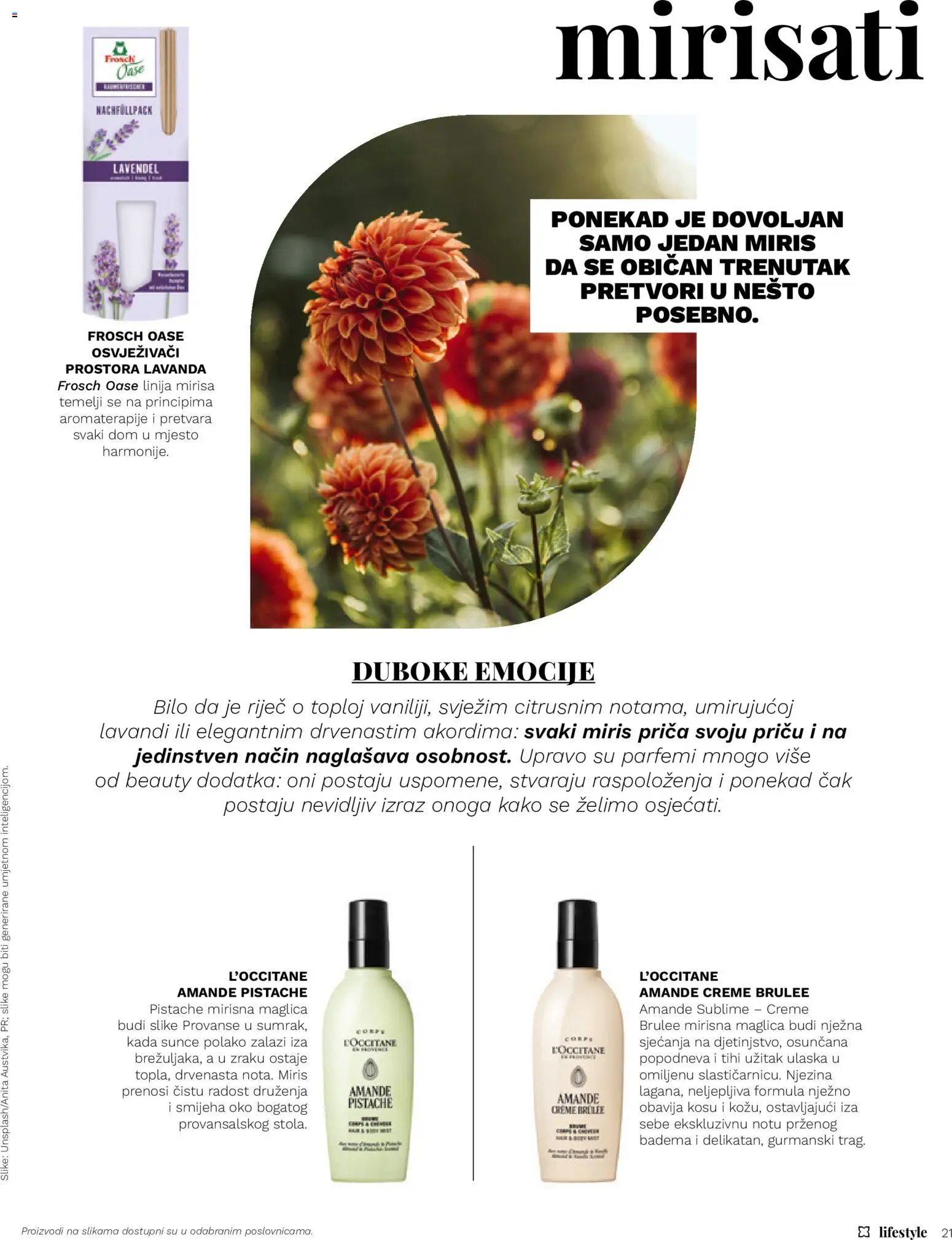 Müller katalog | vrijedi od 01.09.2026 | Stranica: 21 | Proizvodi: Creme brulee, Miris, Parfemi, Lavanda