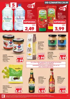 Pogląd oferty "PARCZEW Musztarda sarepska, krem ska, stołowa 180 g słoik, PARCZEW Musztarda sarepska, krem ska, stołowa 180 g słoik" - ważna od 24.09.2026 | Strona: 43