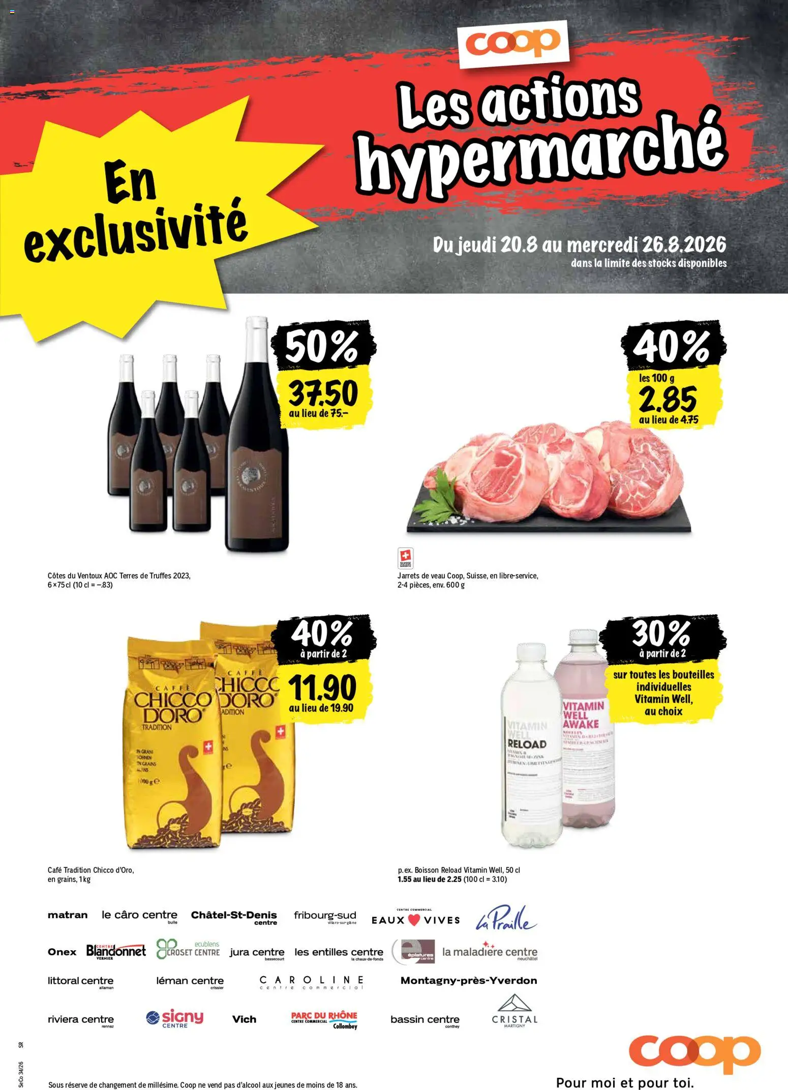 Coop aktionen FR – gültig ab 20.08.2026 | Seite: 21 | Produkte: Jura, Caro