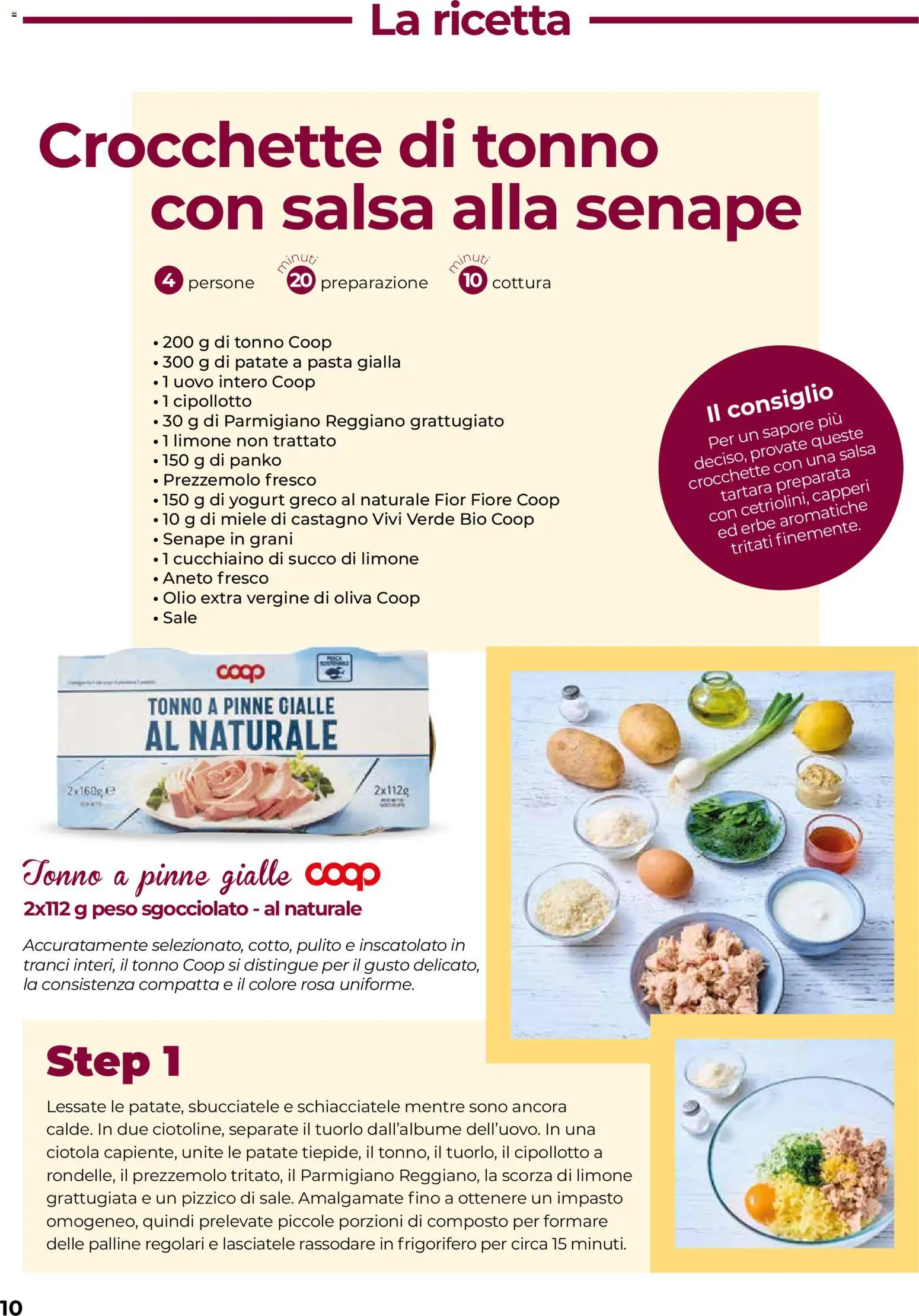 Volantino COOP del 20/08/2026 | Pagina: 10 | Prodotti: Yogurt, Succo, Salsa, Limone