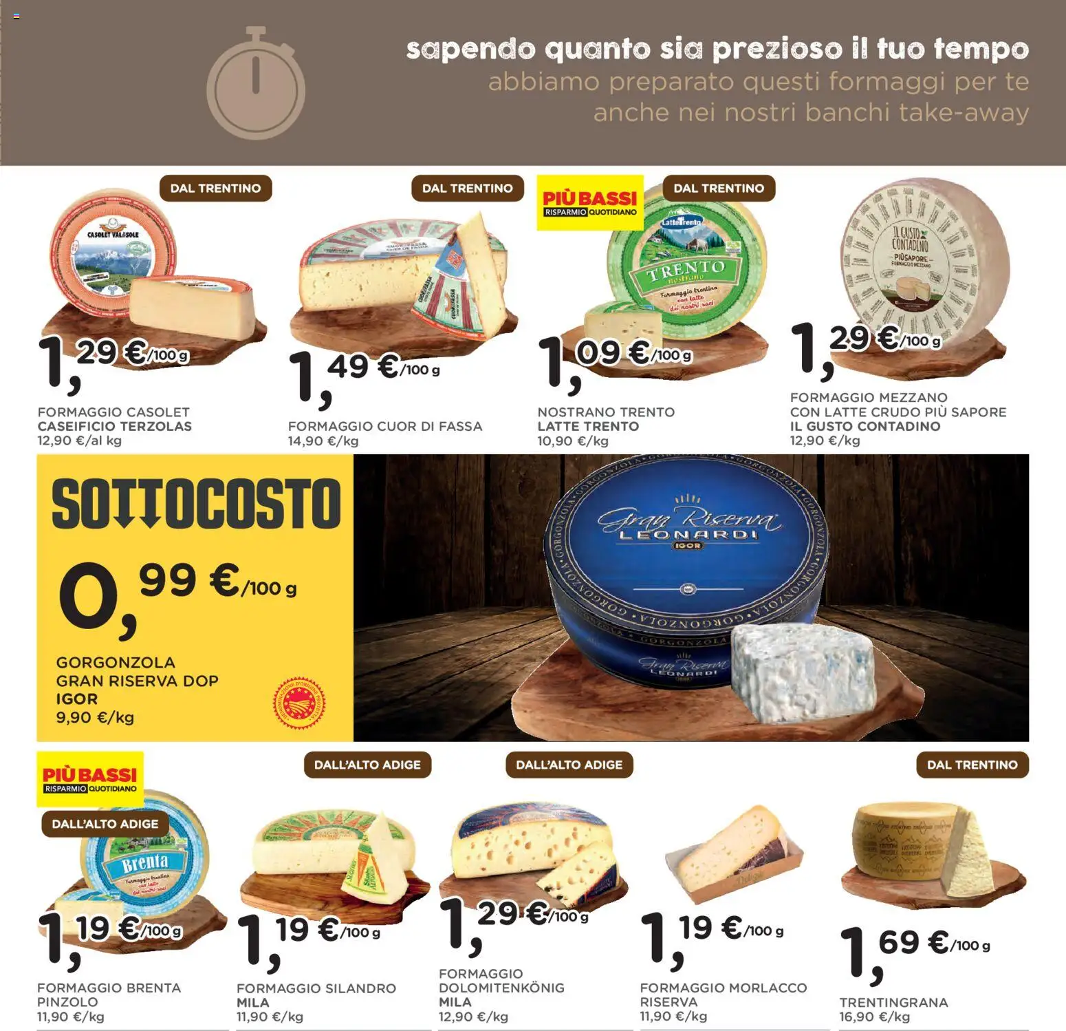 Volantino Poli del 29/07/2026 | Pagina: 5 | Prodotti: Tè, Latte, Formaggio, Gorgonzola