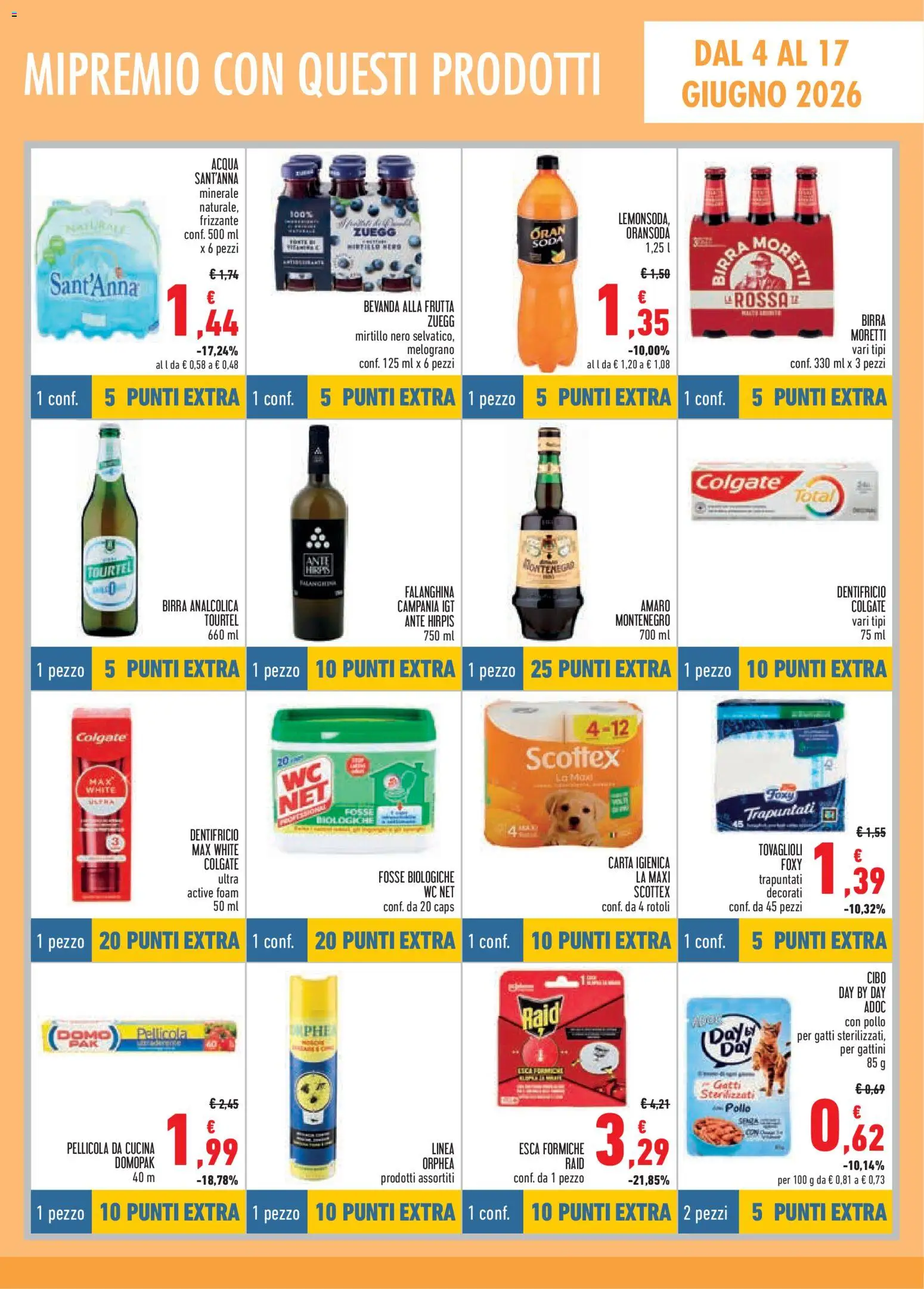 Volantino Conad del 21.05.2026 | Pagina: 11 | Prodotti: Birra, Pollo, Acqua, Birra Moretti