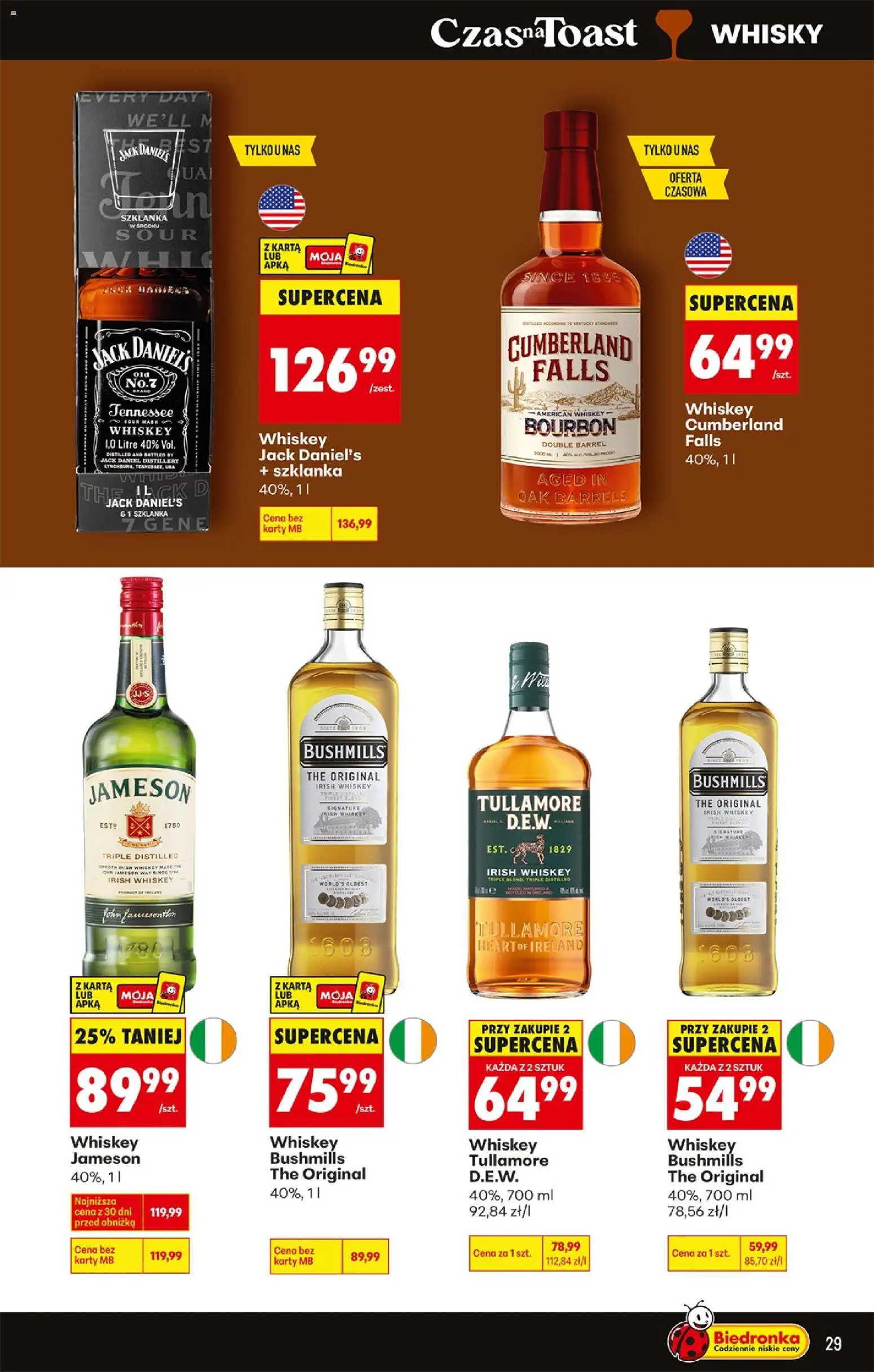 Biedronka gazetka - Czas na toast od 01.06.2026 | Strona: 29