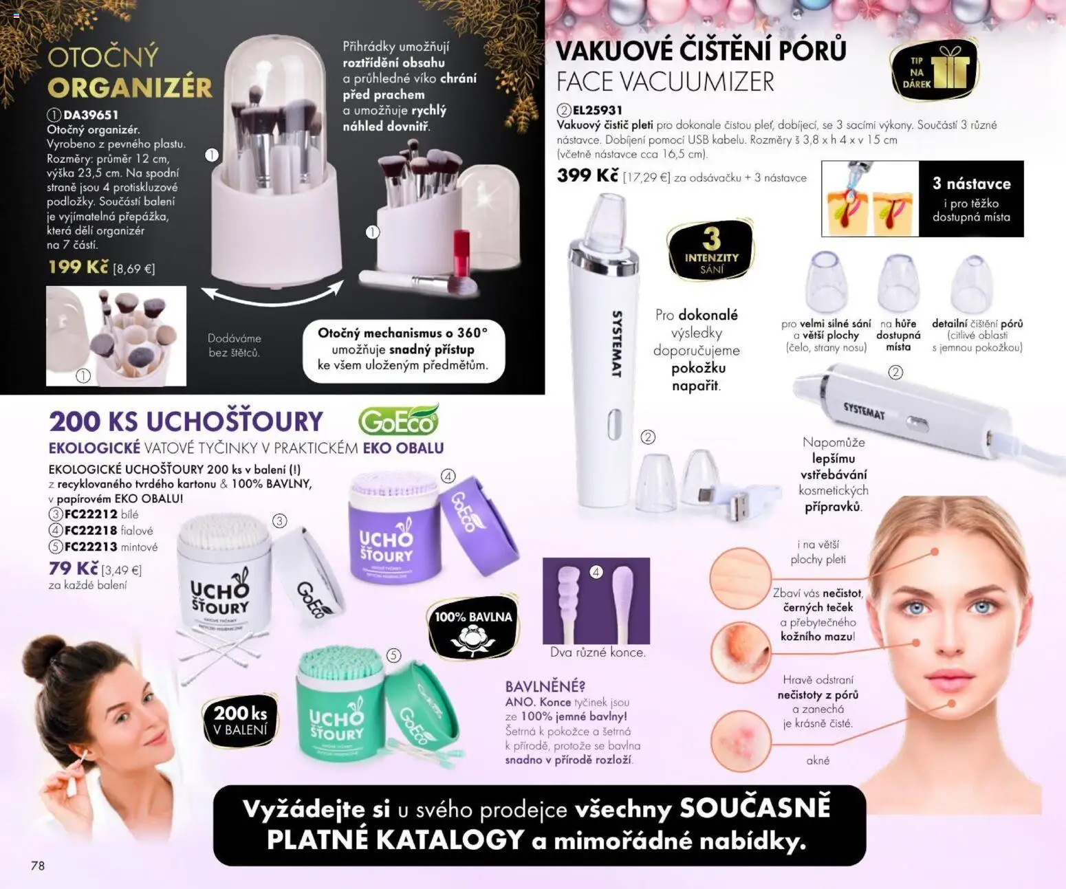 Nové Dedra akcie – leták je platný od 01.10.2026 | Strana: 78 | Produkty: Organizér, USB