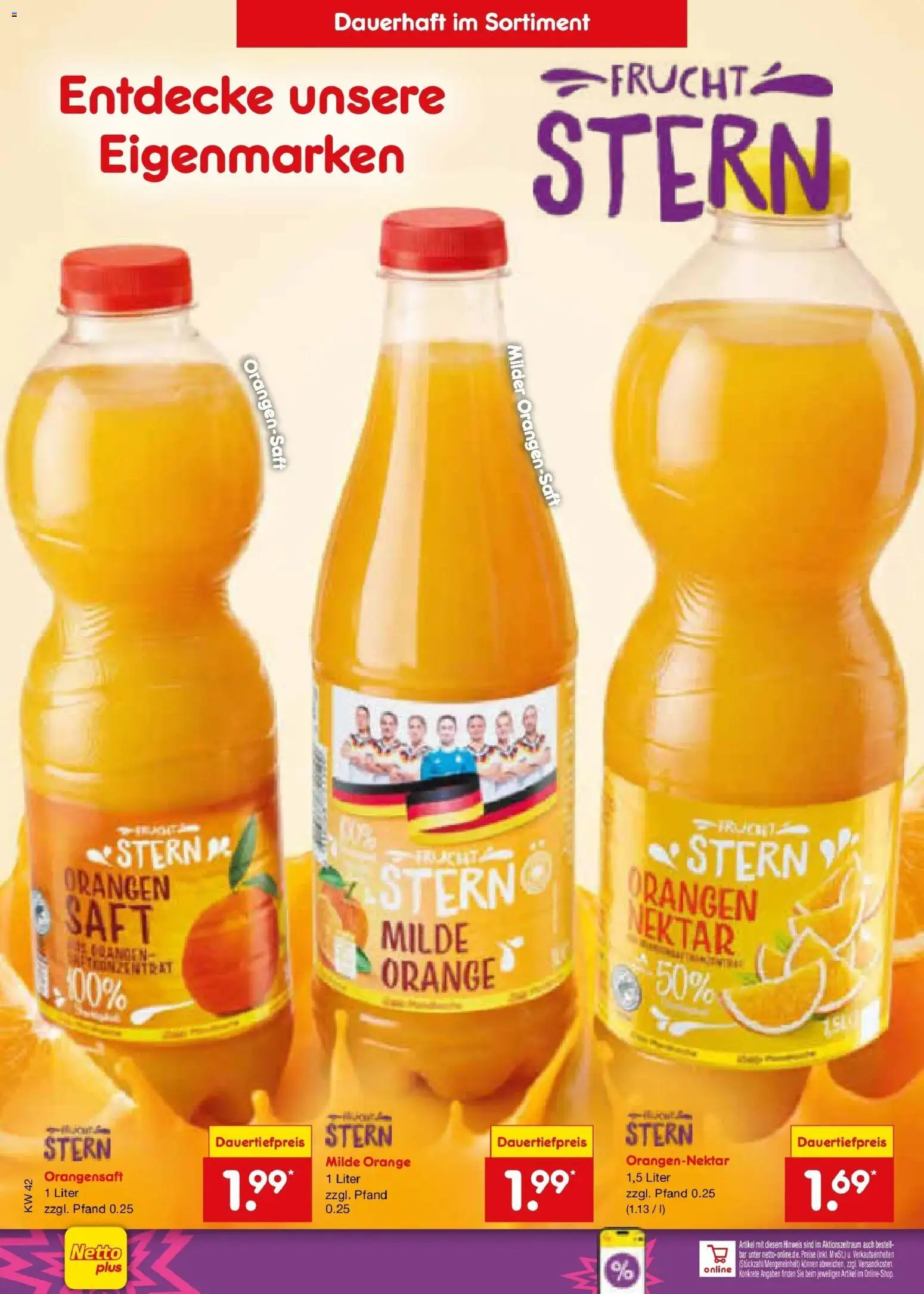 Netto Marken-Discount Prospekt Rostock – gültig ab 12.10.2026 | Seite: 22 | Produkte: Orangen, Orangensaft, Saft
