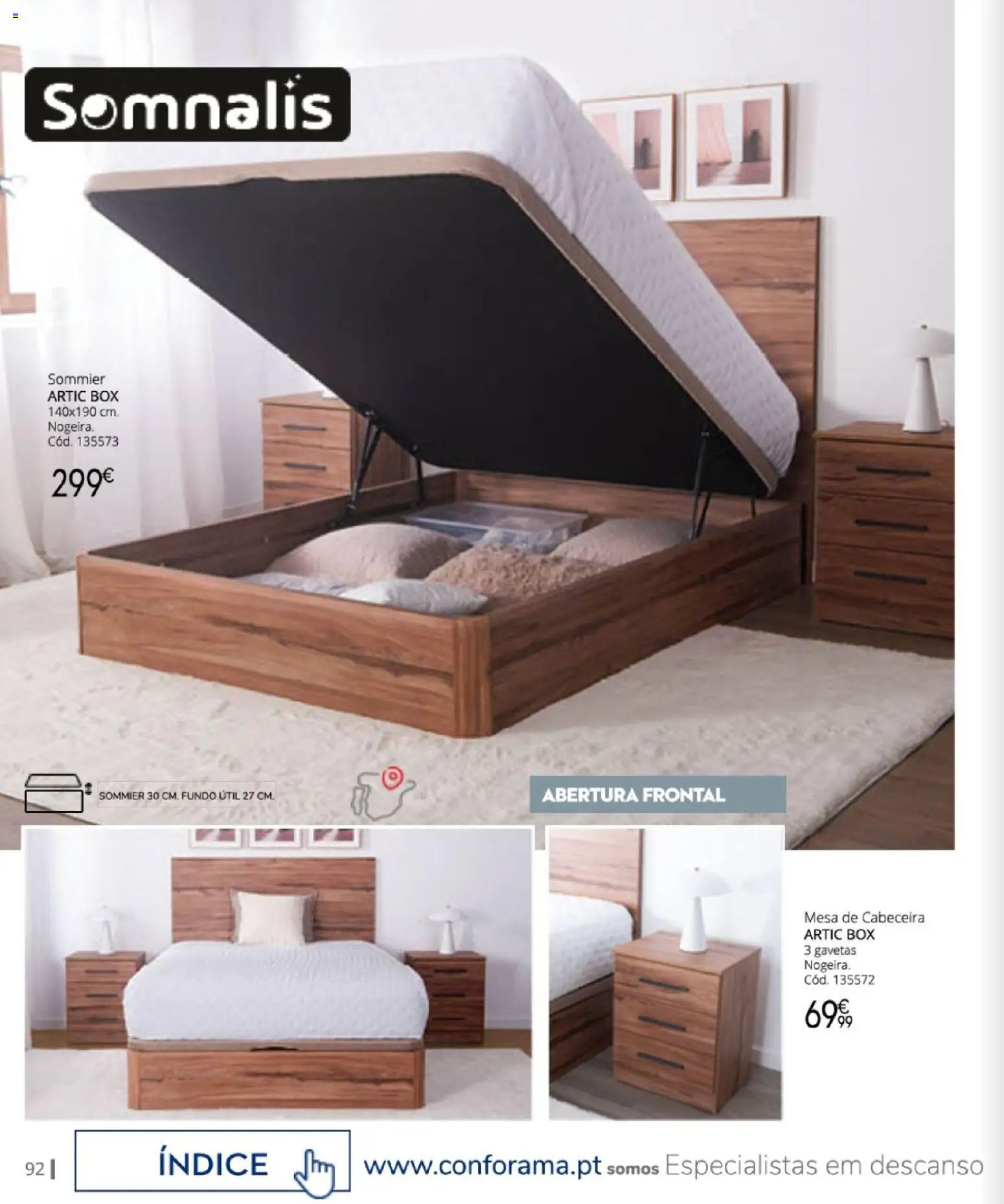 Conforama Camitis │ válido de 06/08/2026 | Página: 92 | Produtos: Mesa de cabeceira, Mesa