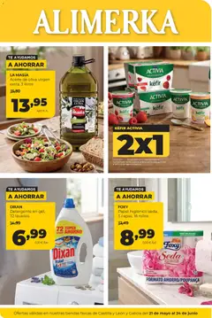 Vista previa Alimerka Mensual  Castilla y León válido desde el 21.05.2026