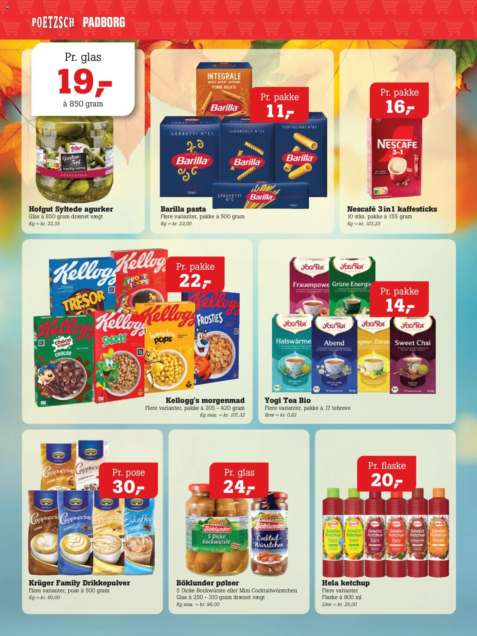 Poetzsch Padborg tilbudsavis – gyldig fra 01/10/2026 | Side: 5 | Produkter: Pølser, Spaghetti, Pasta, Ketchup