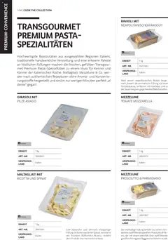 Transgourmet Cook Look-Book ab 08.04.2026 gültig | Seite: 104 | Produkte: Pasta, Butter, Eier