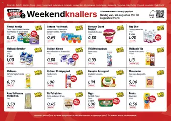 Budget Food folder - Weekendfolder - Voorbeeld van een folder van Budget Food, geldig van 28-08-2026