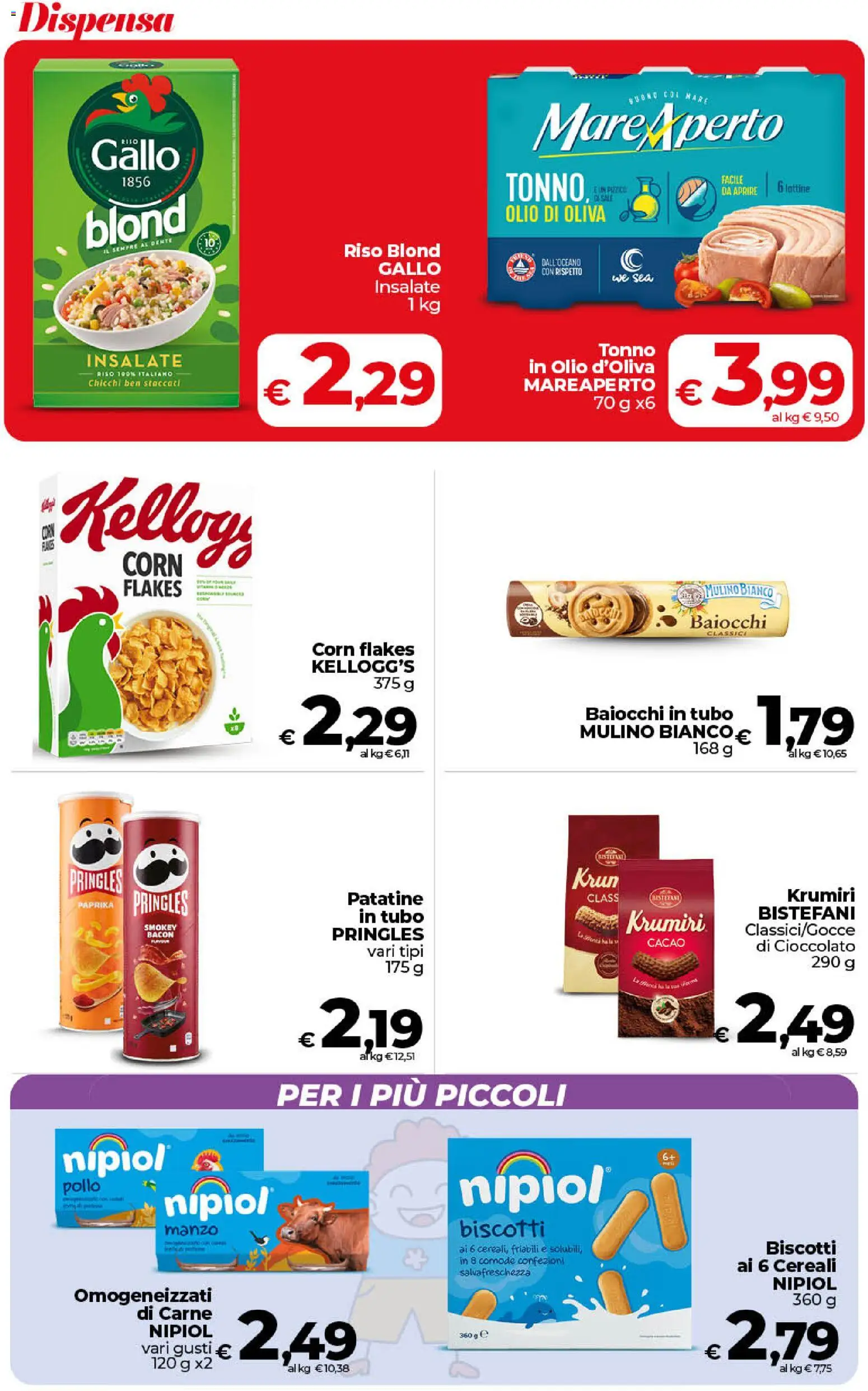 Volantino COOP del 31/07/2026 | Pagina: 28 | Prodotti: Pollo, Cereali, Olio, Cacao
