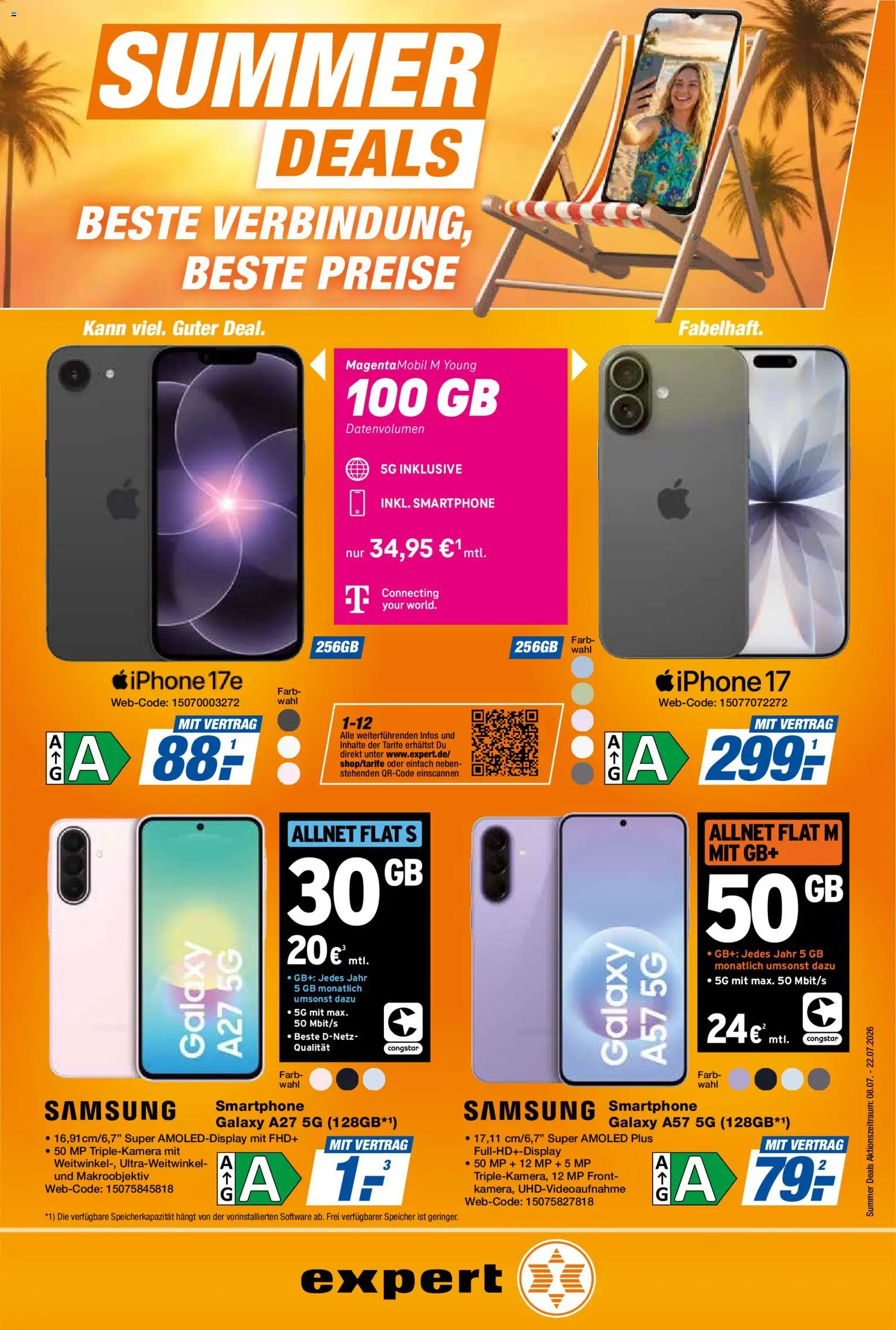Expert Summer Deals (ab 08.07.2026) zum Blättern catalogue cover