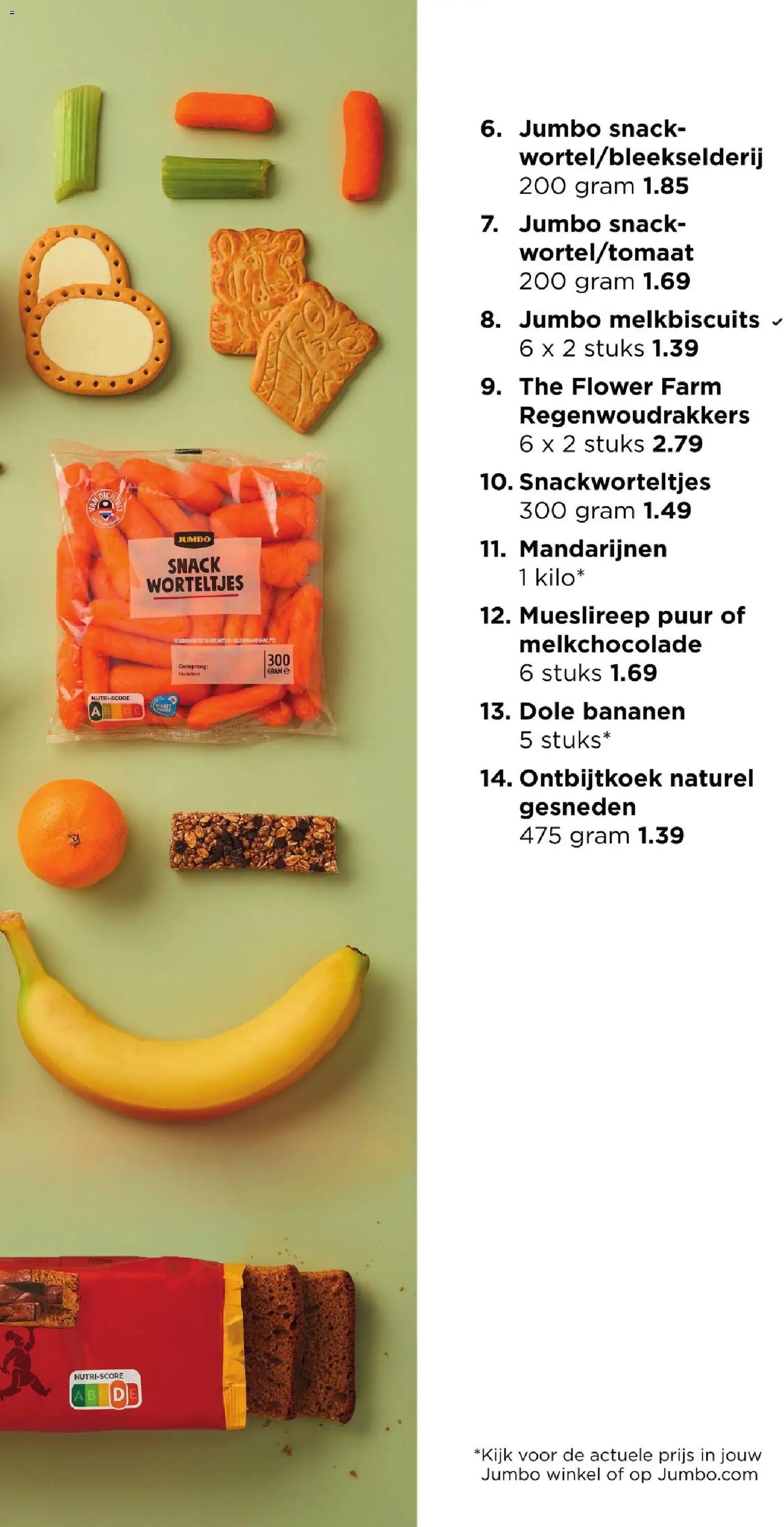 {H1} | Pagina: 16 | Producten: Mandarijnen, Muesli, Cake, Mueslireep