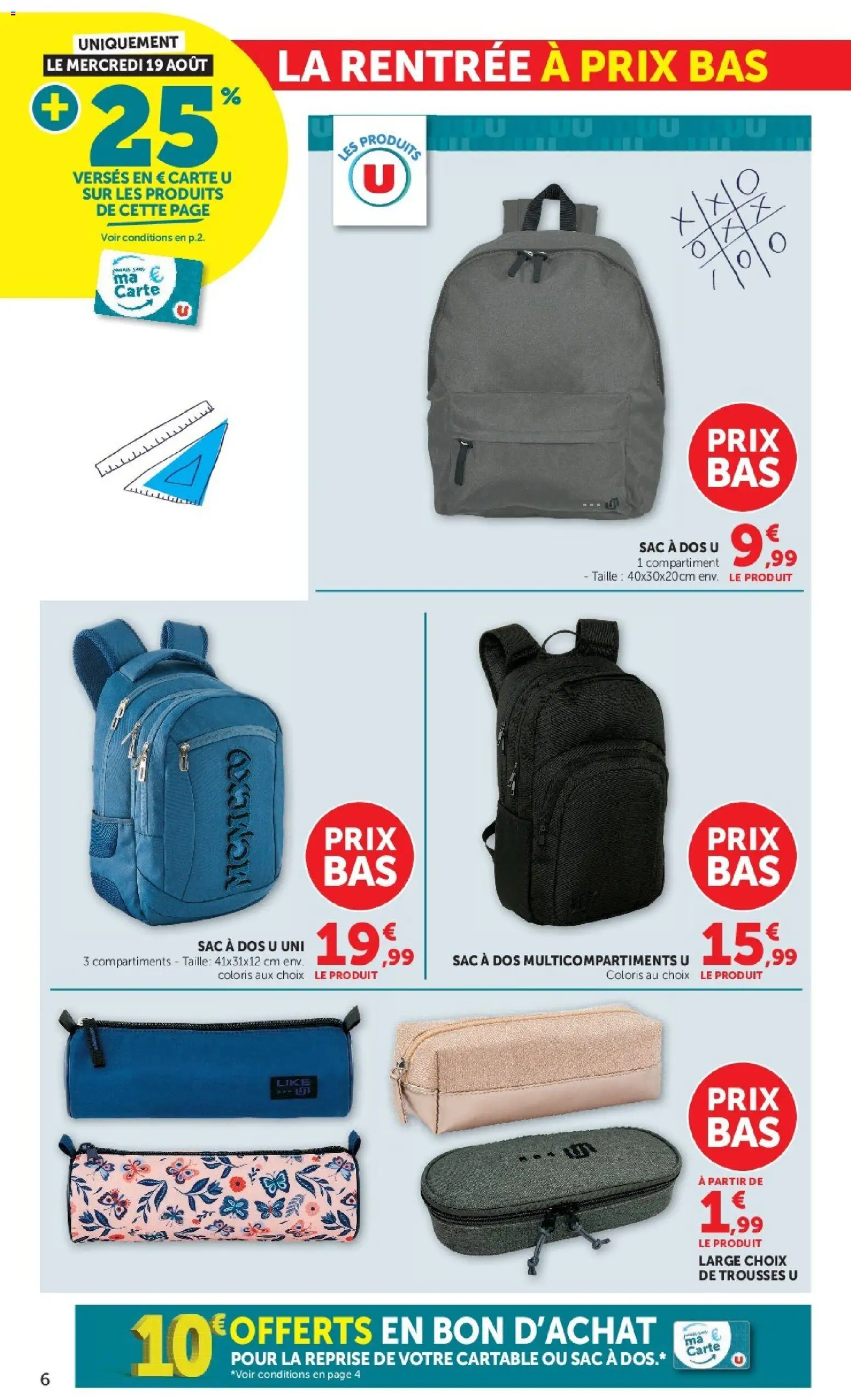 {H1} | Page: 6 | Produits: Sac, Cartable, Sac à dos