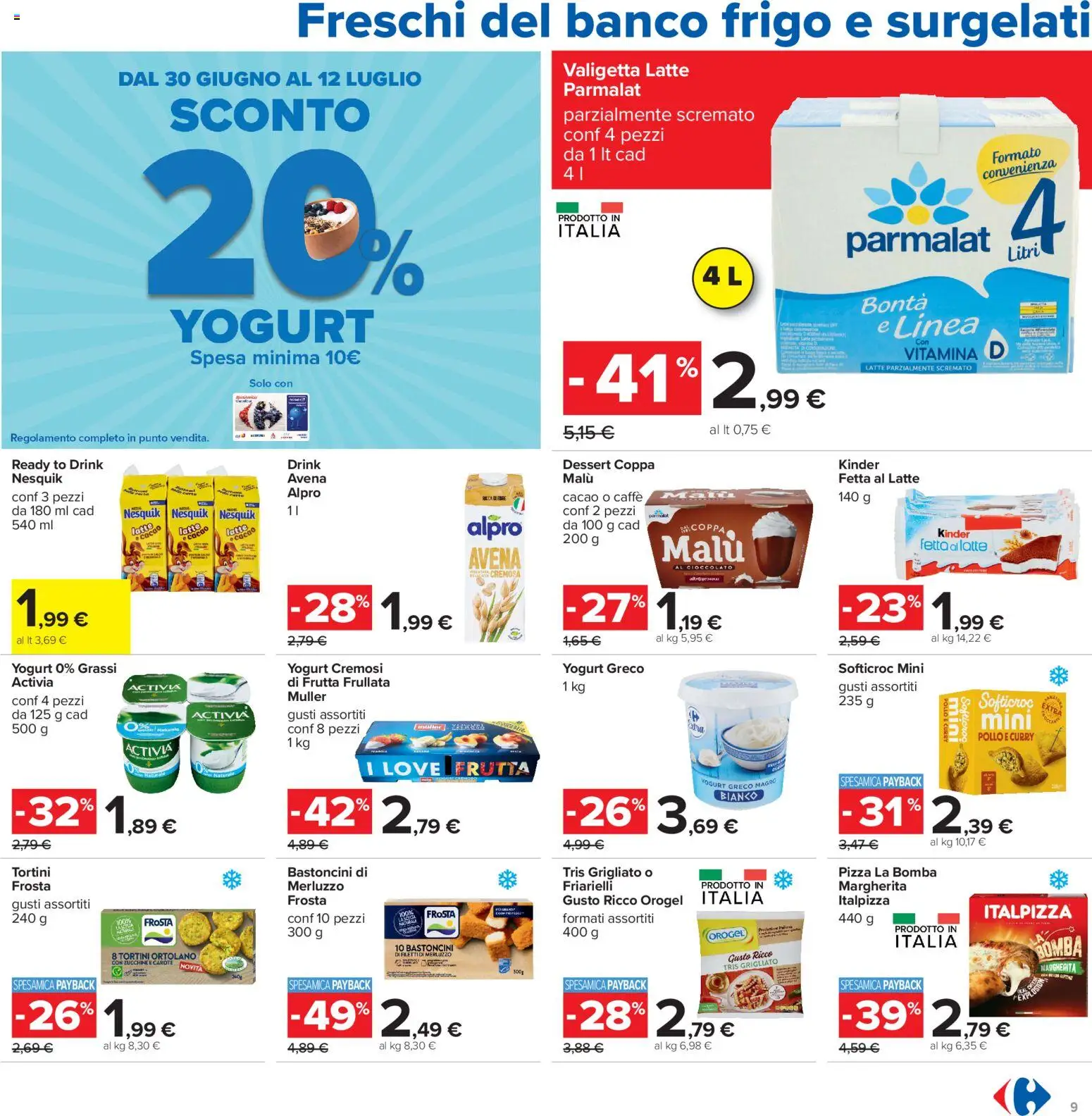 Volantino Carrefour del 30/06/2026 | Pagina: 9