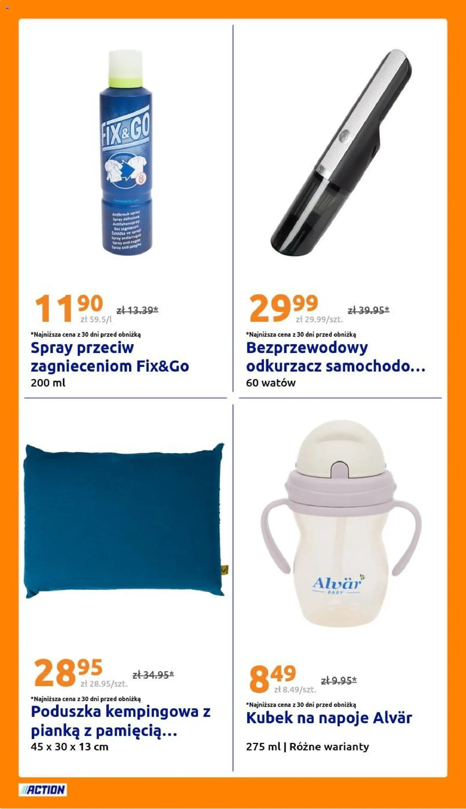 Action gazetka od 17.06.2026 | Strona: 28 | Produkty: Odkurzacz, Napoje, Poduszka
