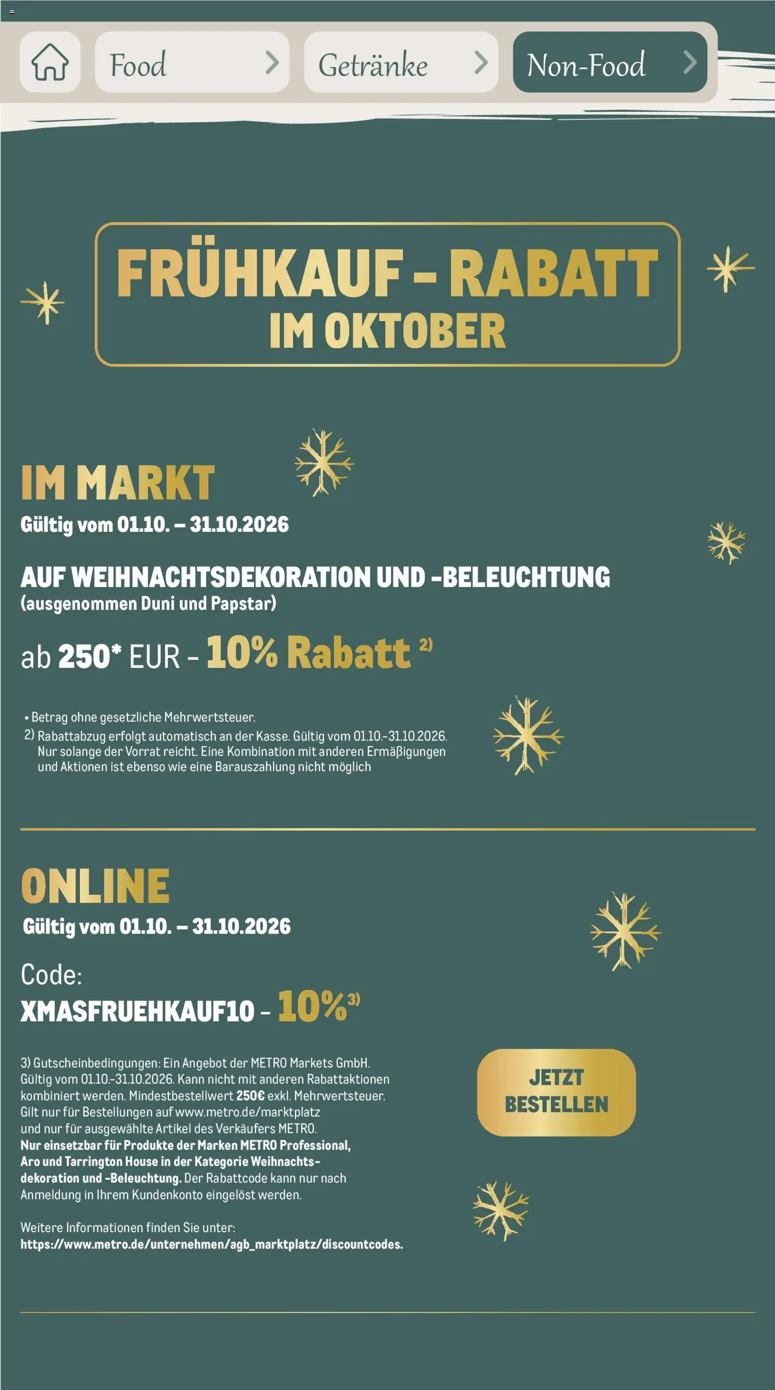 Metro Saisonkatalog Erfolgsrezept – gültig ab 01.10.2026 | Seite: 68