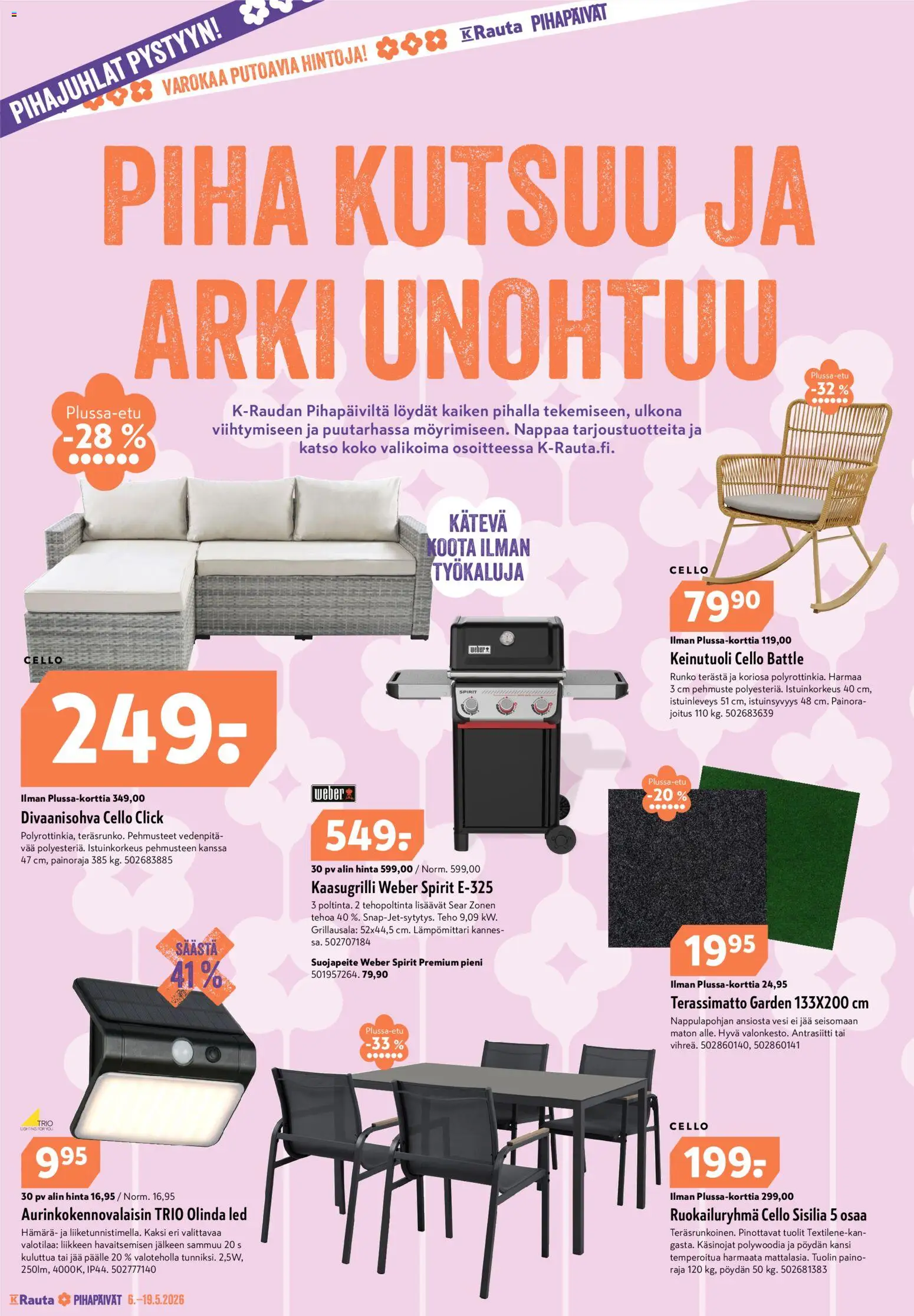 K-Rauta tarjoukset – voimassa 06.05.2026 alkaen | Sivu: 2