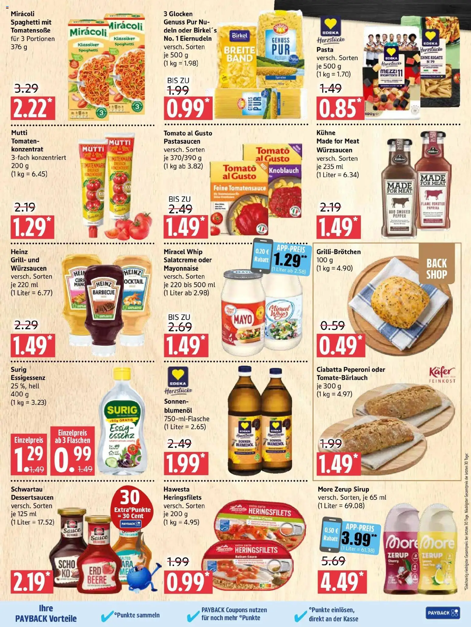 Marktkauf - Marktkauf: Wochenangebote – gültig ab 28.06.2026 | Seite: 5 | Produkte: Essig, Tomaten, Sirup, Miracel whip