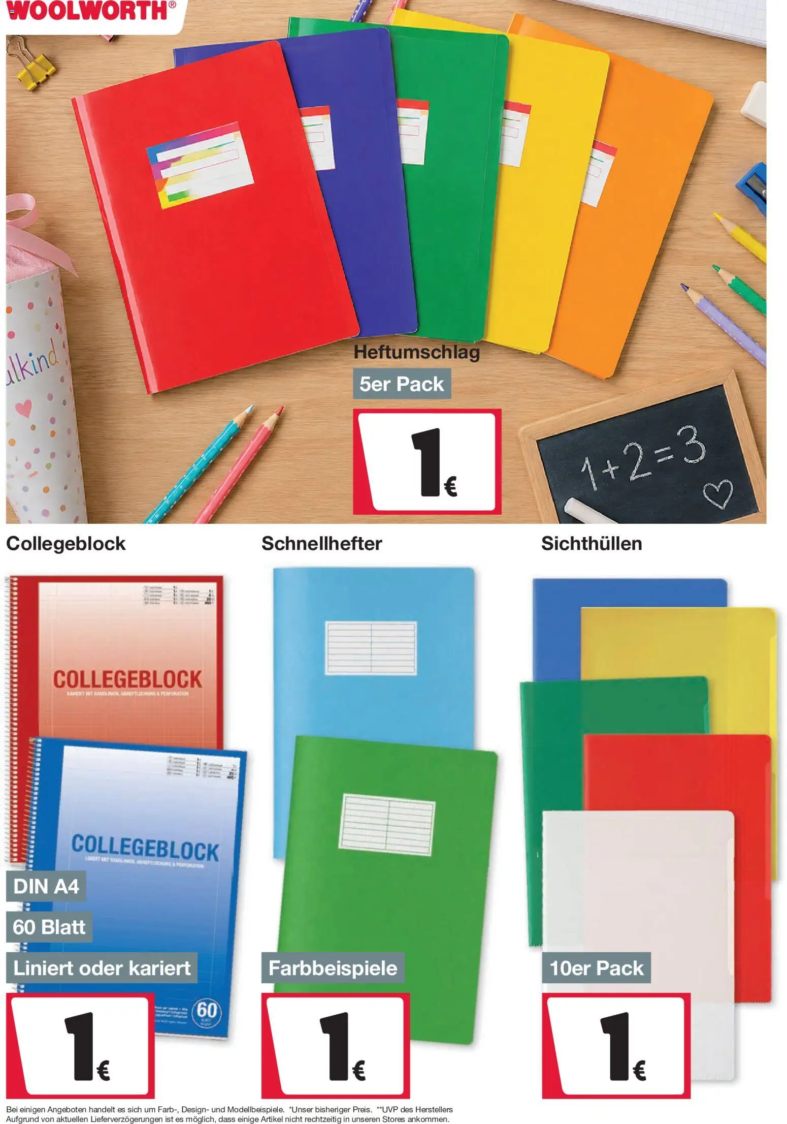 Woolworth Prospekt zum Schulstart – gültig ab 03.08.2026 | Seite: 27