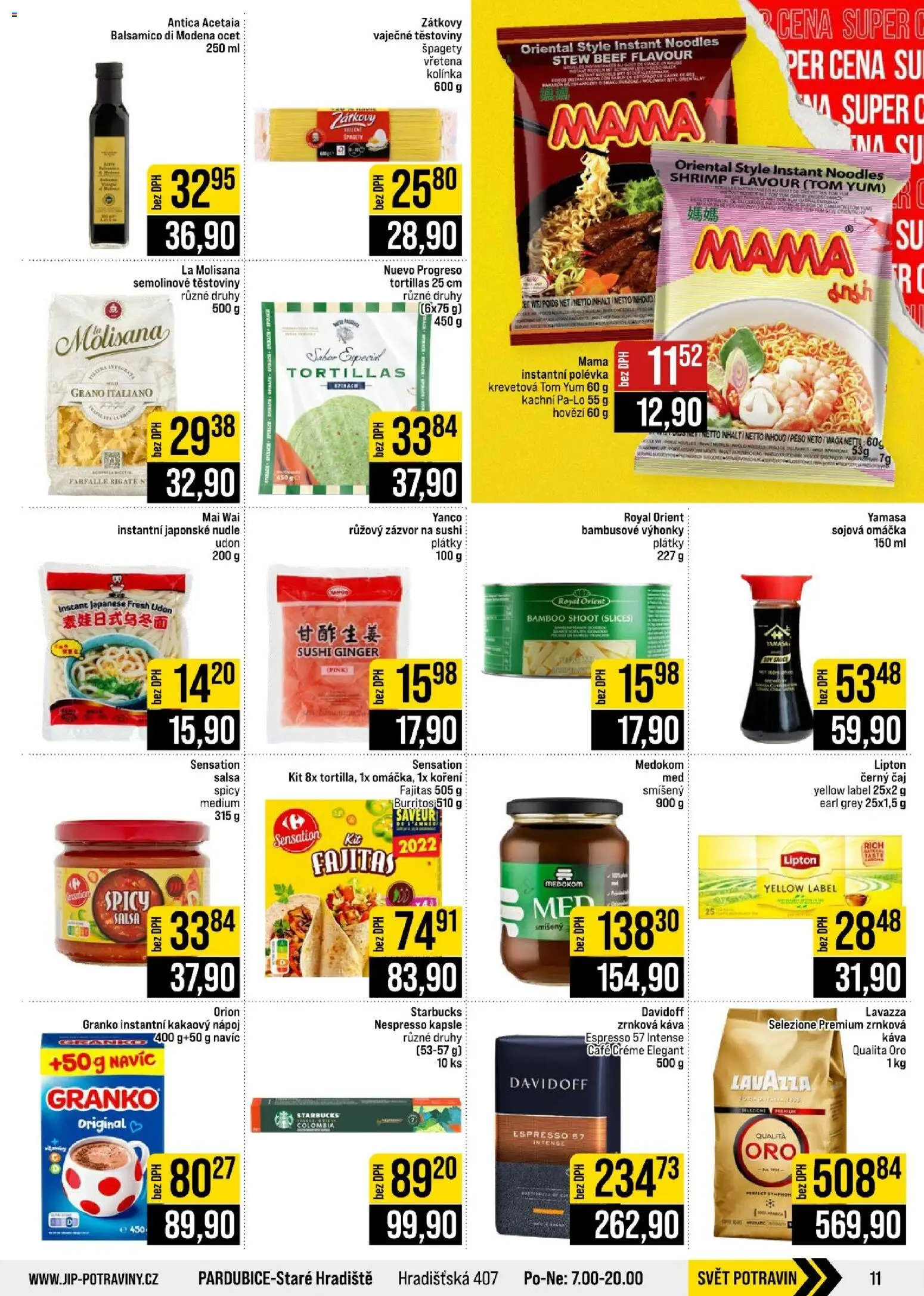 Jip leták - Cash & Carry od 07.10.2026 | Strana: 11 | Produkty: Granko, Sushi, Nespresso, Nespresso kapsle