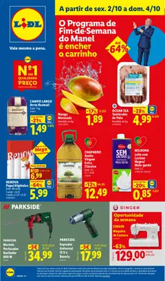 Pré-visualização Lidl Promoções Fim de Semana válido de 28/09/2026