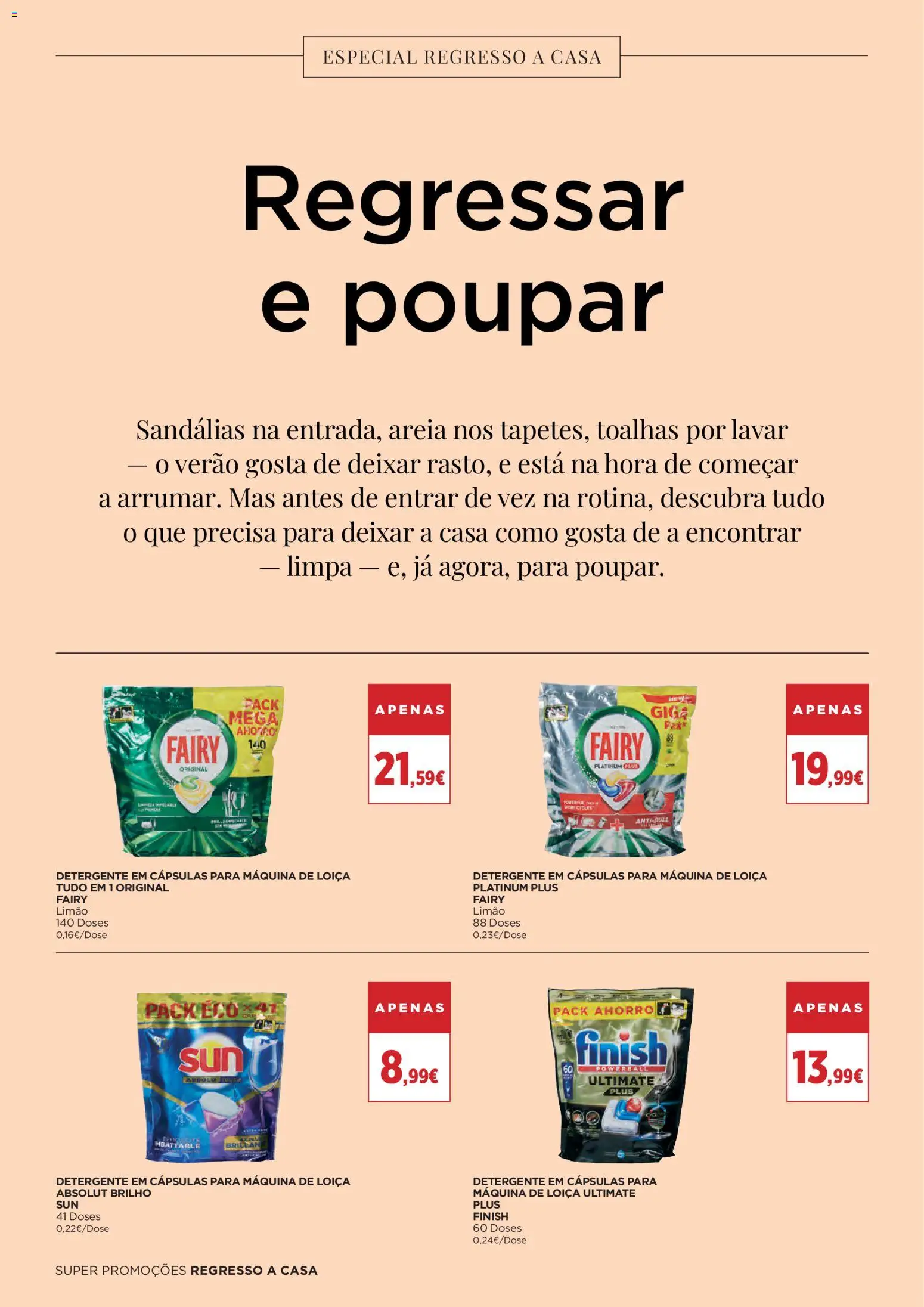 El Corte Ingles folheto │ válido de 21/08/2026 | Página: 2 | Produtos: Areia, Detergente, Cápsulas, Sandálias