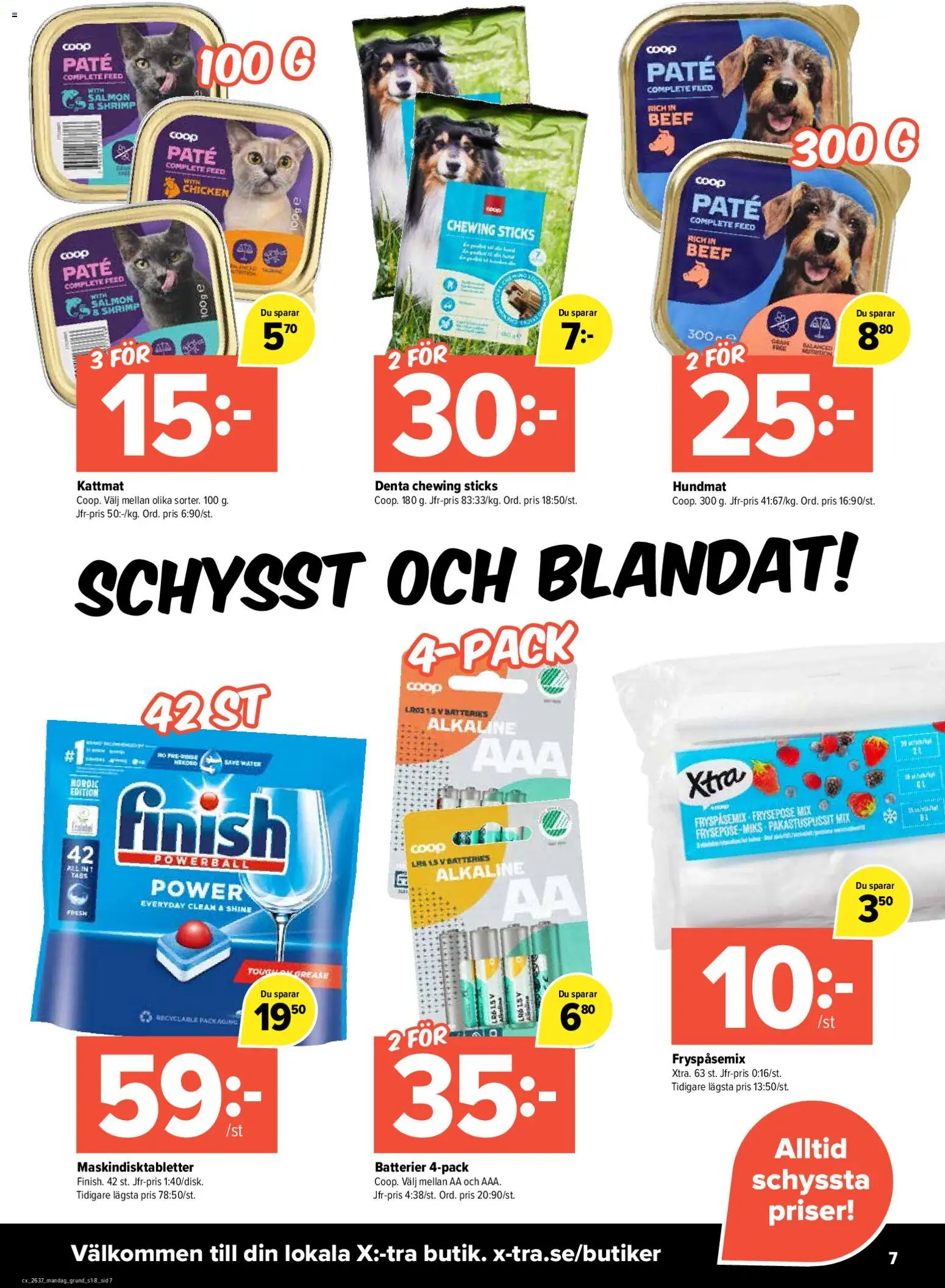 Coop X:-TRA reklamblad aktuell från 07/09/2026 | Sida: 7