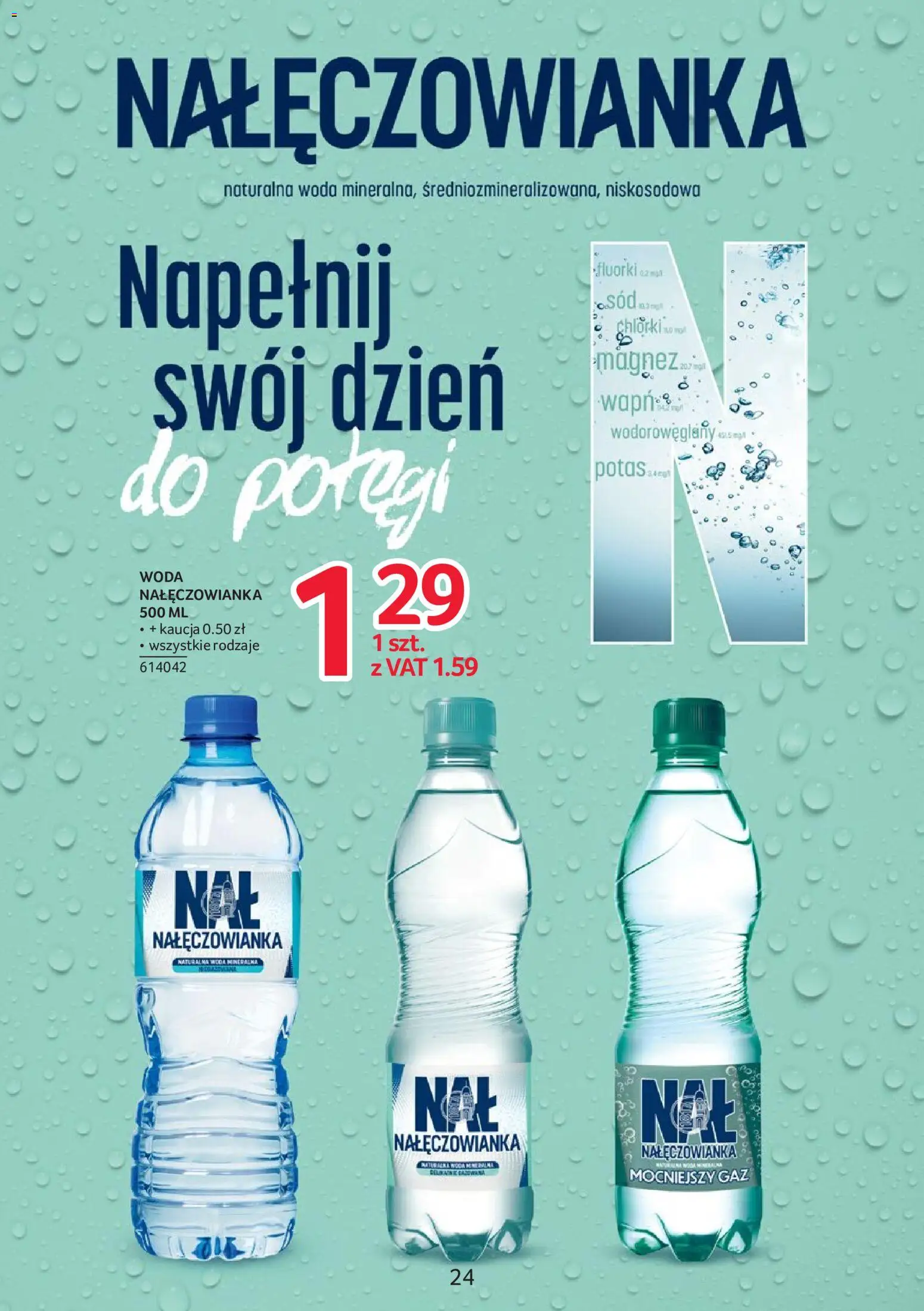 Selgros cash&carry gazetka - Markowe Produkty od 02.06.2026 | Strona: 24 | Produkty: Woda