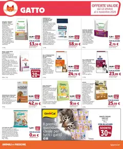 Anteprima del volantino Il Gigante volantino Animali valido a partire dal 12/10/2026 | Pagina: 5 | Prodotti: Salmone, Probiotici, Carne, Ingredienti
