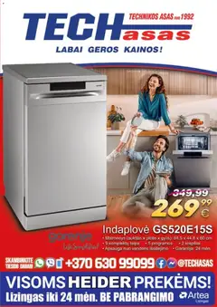 TECHasas leidinys galioja nuo 11.05.2026