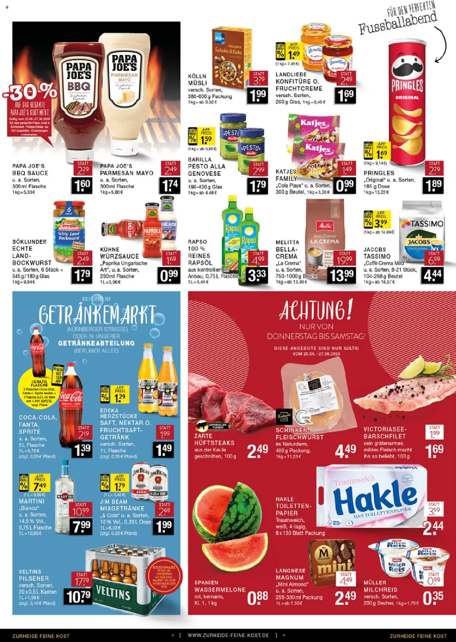Edeka Zurheide Prospekt – gültig ab 22.06.2026 | Seite: 8