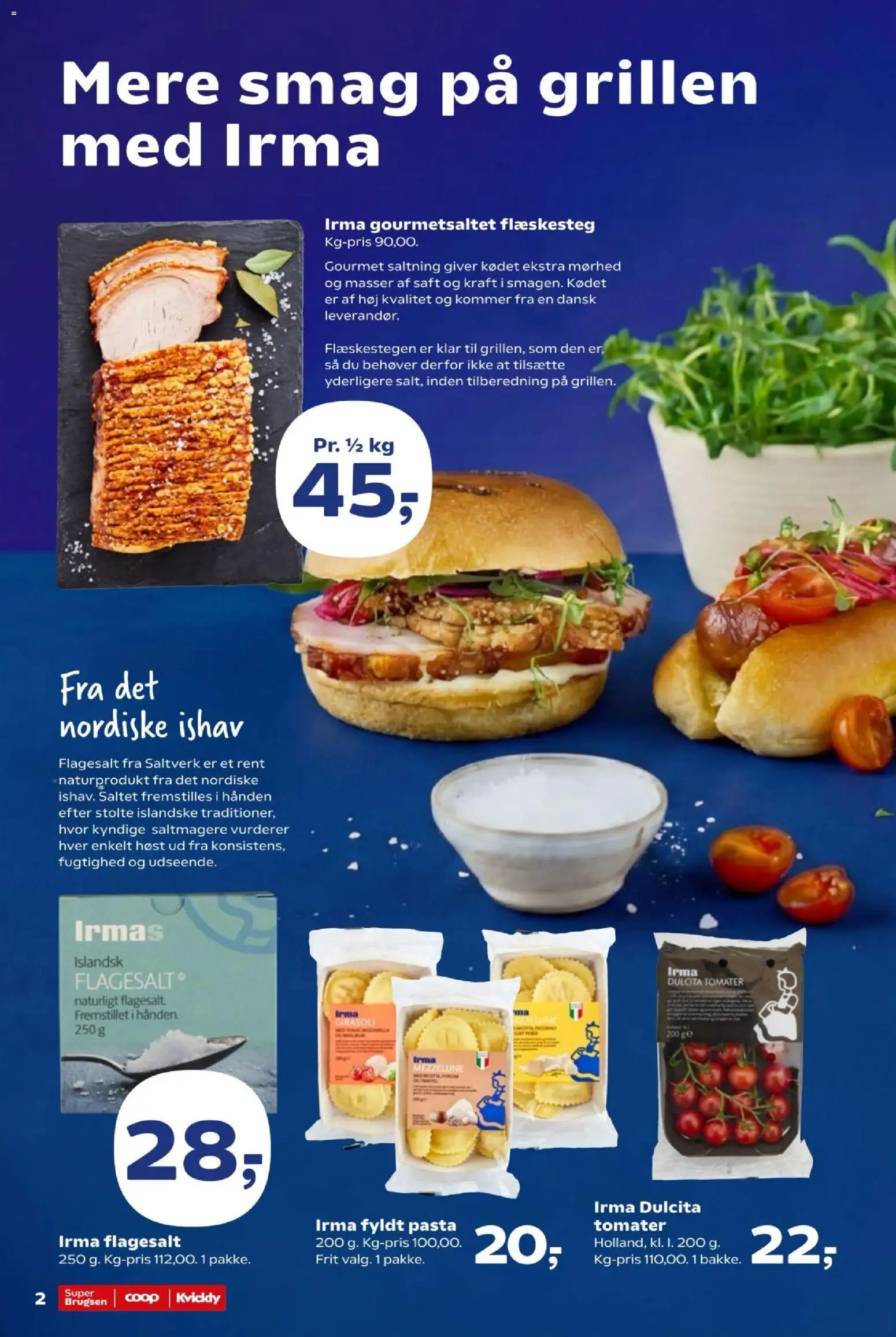 Kvickly tilbudsavis – gyldig fra 04.06.2026 | Side: 52 | Produkter: Tomater, Pasta, Fyldt pasta, Søm
