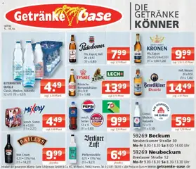 Angebote - Getränke Oase: Getränkeangebote ab 05.10.2026 gültig