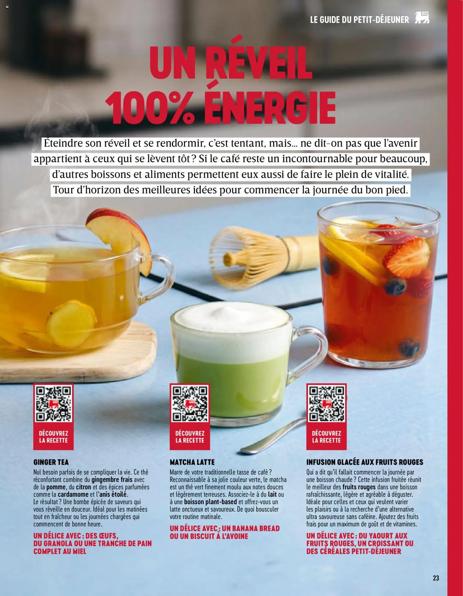 {H1} | Pagina: 23 | Producten: Matcha, Croissant, Maïs, La