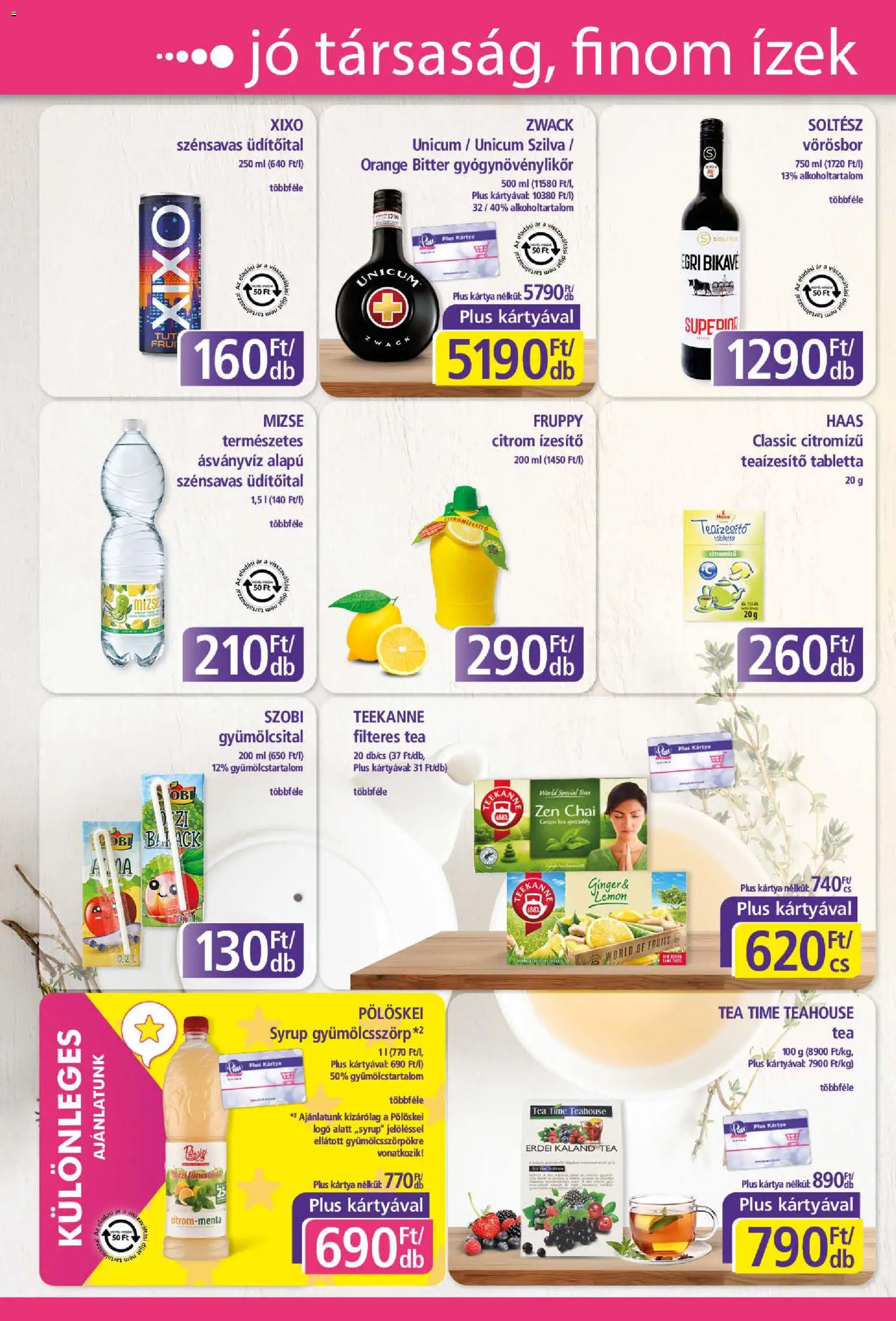 Plus Market akciós ujság - amely érvényes a következő dátumtól: 2026.10.22. | Oldal: 8