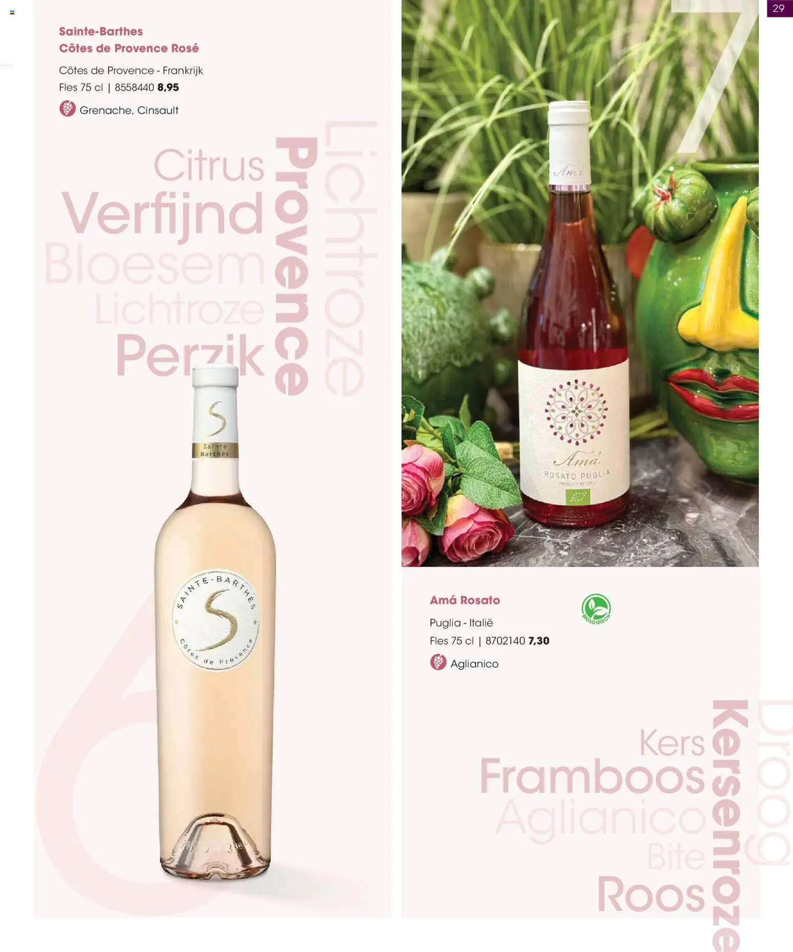 {H1} | Pagina: 29 | Producten: Fles