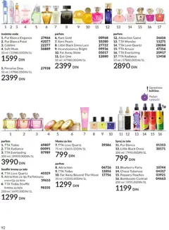 AVON katalog Jul 2026 - pregled AVON kataloga - važi od 01.07.2026 | Strana: 92 | Proizvode: Toaletna voda, Voda, Maska, Krema za telo