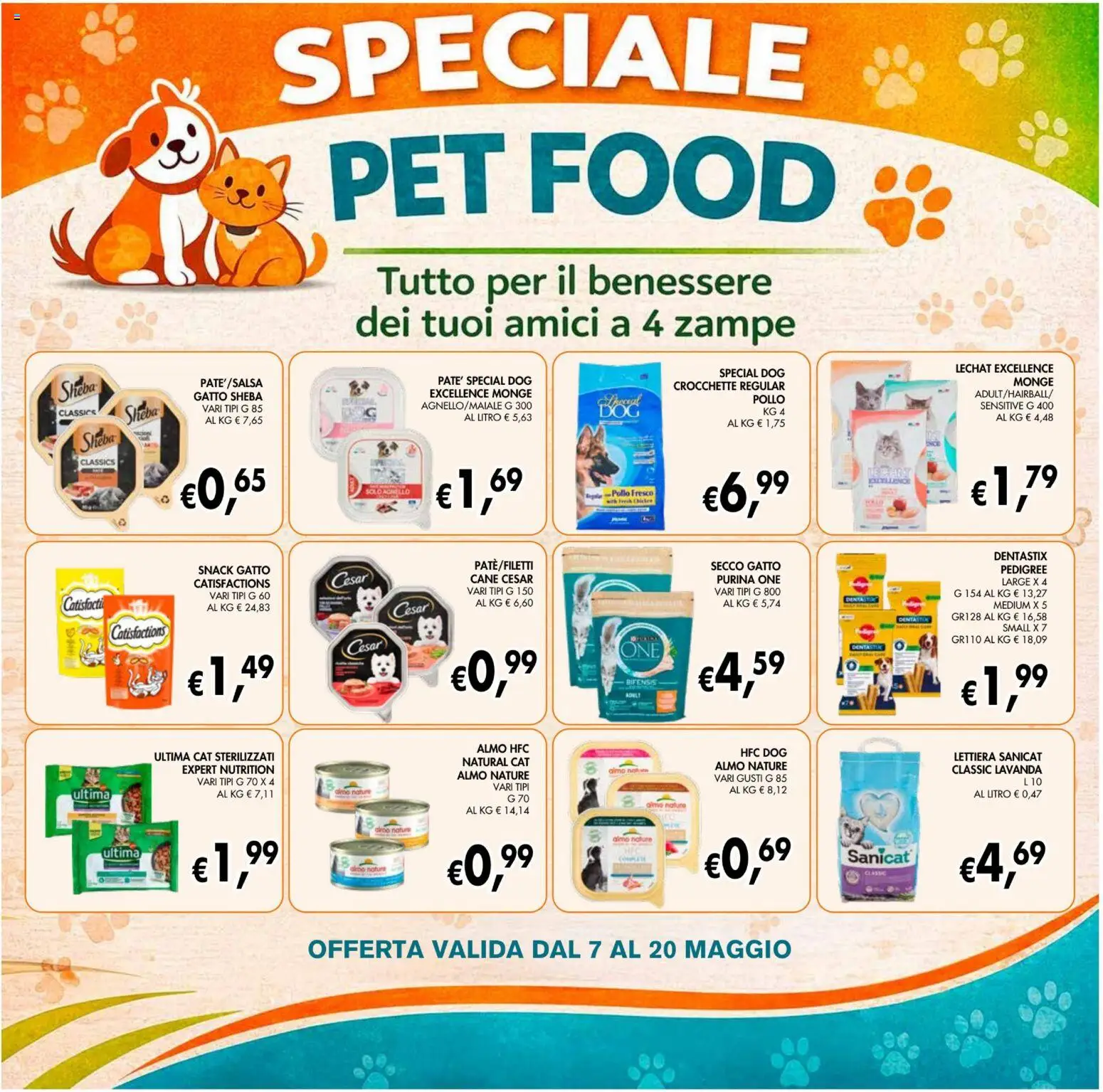 Volantino Coal del 07.05.2026 | Pagina: 23 | Prodotti: Pollo, Crocchette, Lavanda