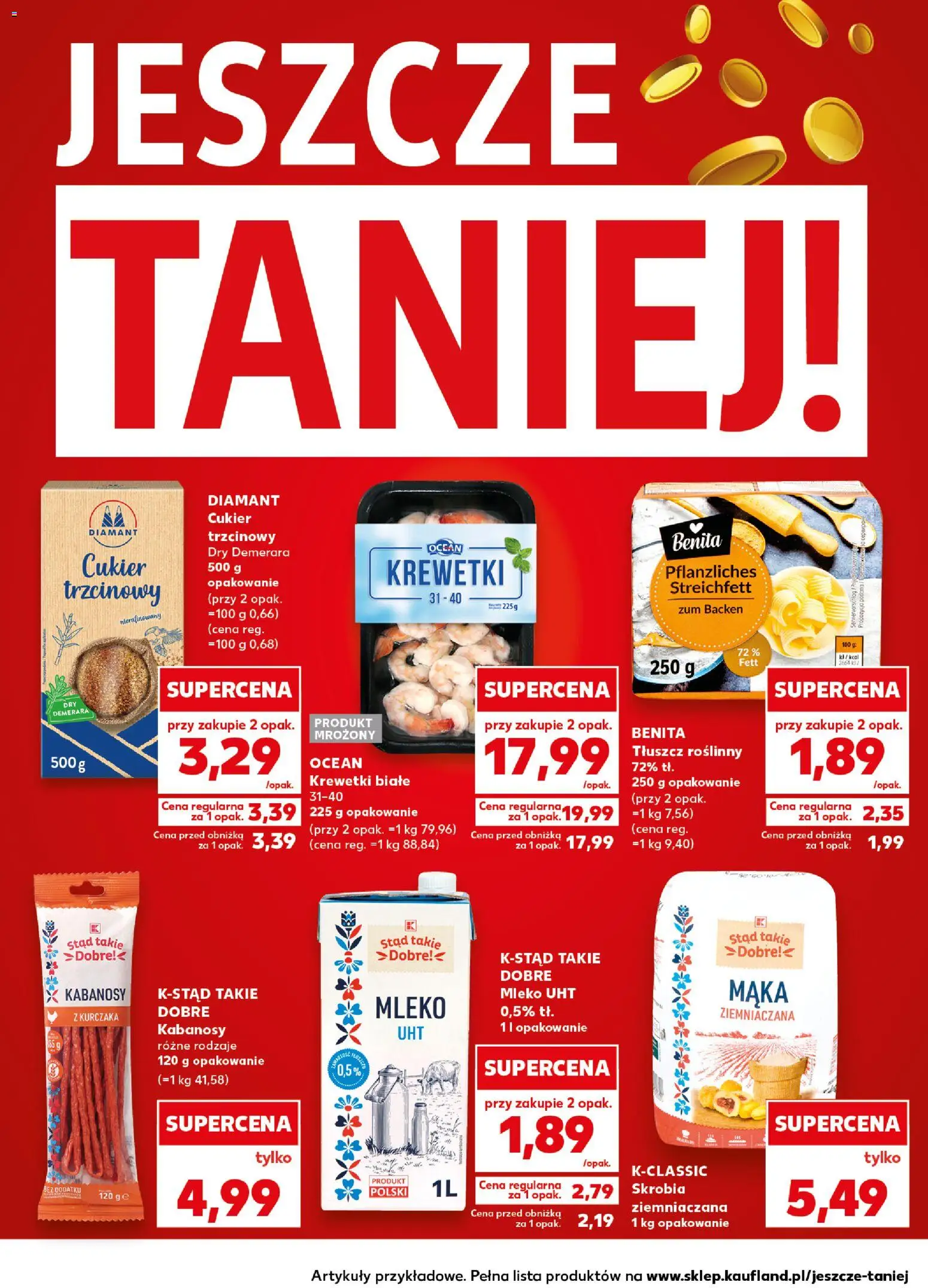 Kaufland Polsko leták - Jeszcze taniej od 02.07.2026 | Strana: 4 | Produkty: Mléko