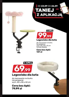 Pogląd oferty "Brico Marché gazetka" - ważna od 23.09.2026 | Strona: 6 | Produkty: Legowisko dla kota