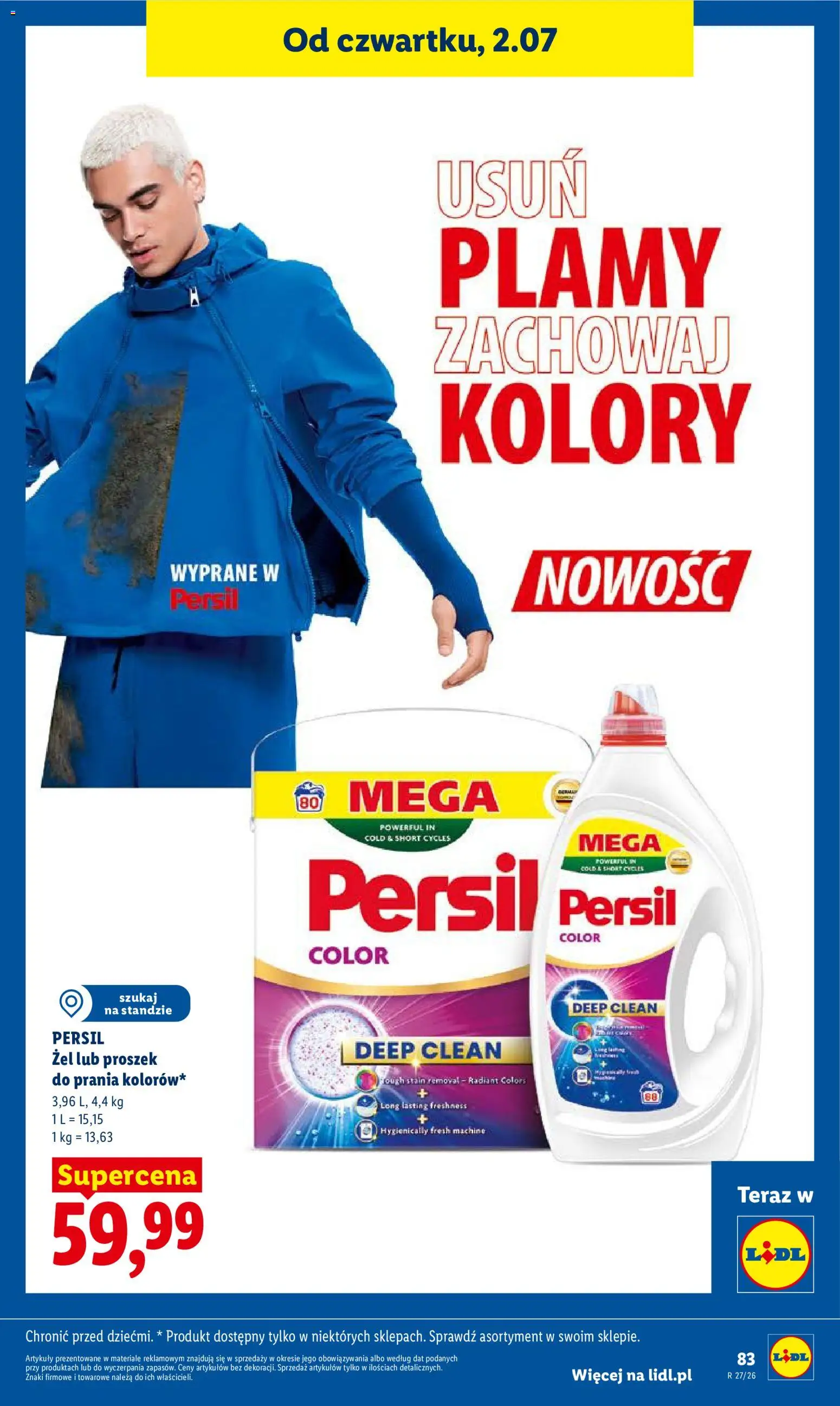 Lidl Polsko leták od 02.07.2026 | Strana: 87 | Produkty: Persil