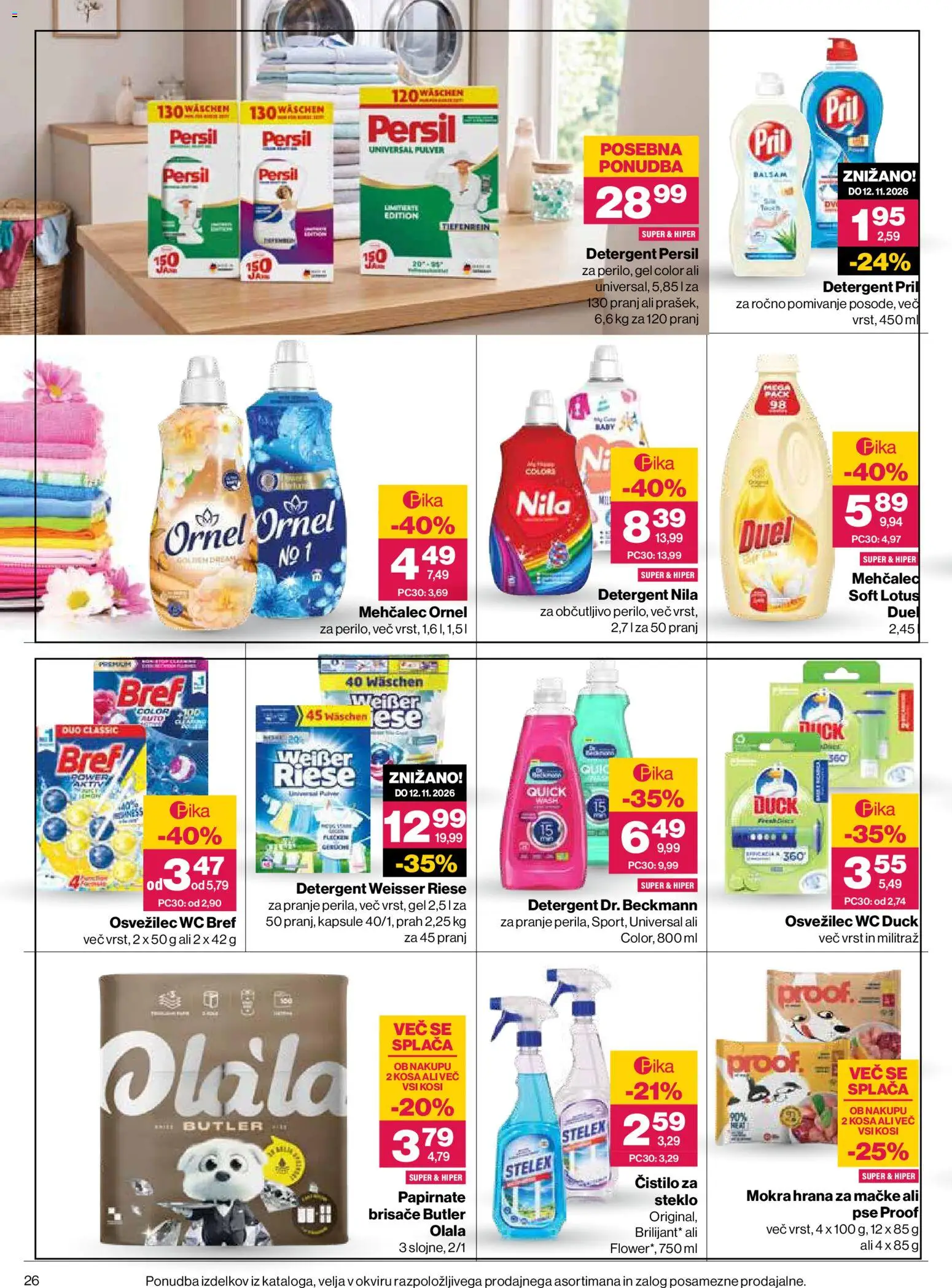 Novi Mercator katalog ponudbe – veljaven od 10.09.2026 | Stran: 26