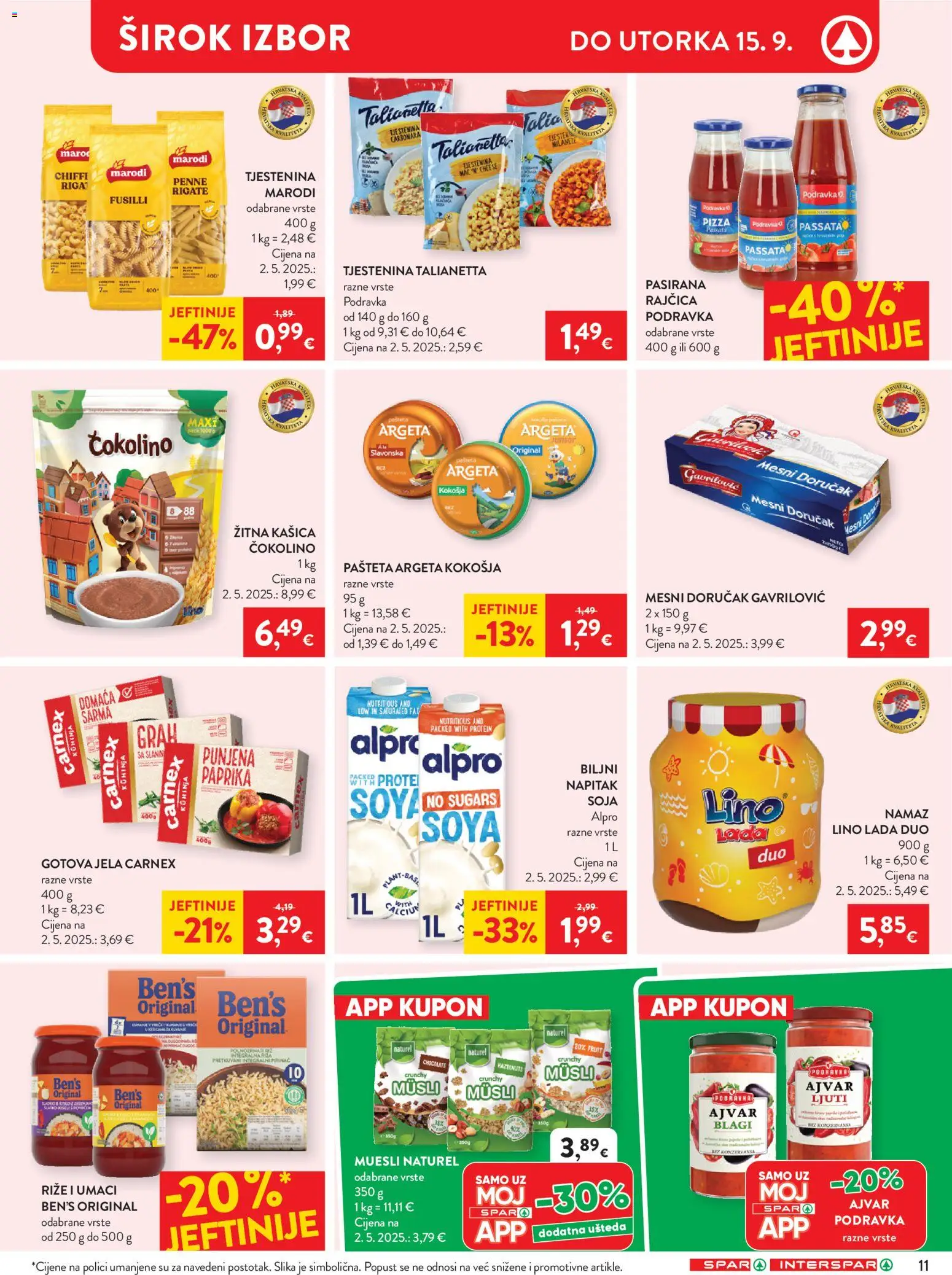 Interspar katalog | vrijedi od 09.09.2026 | Stranica: 16