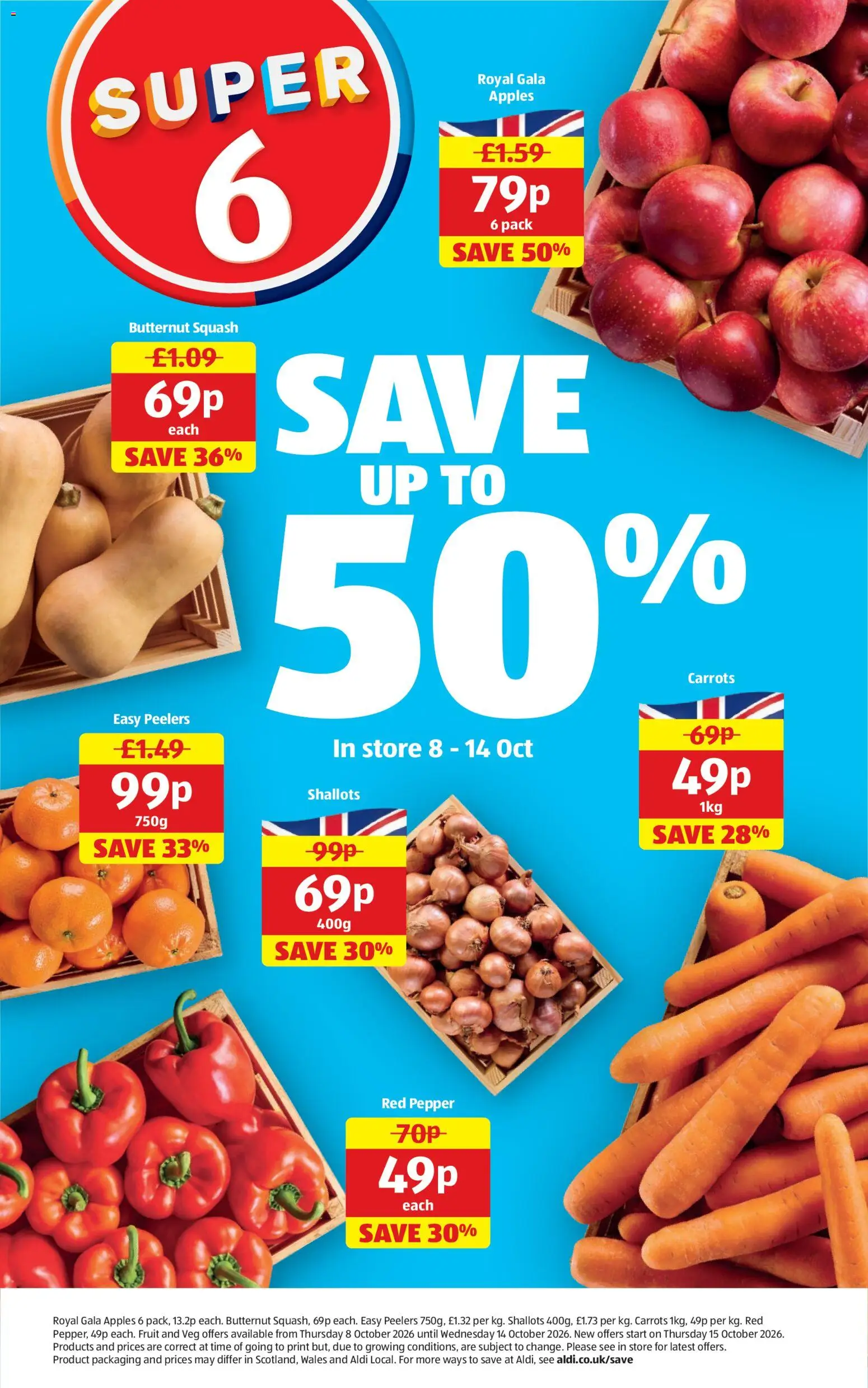 {H1} | Page: 20 | Products: Fruit, Red pepper, Apples, Butternut squash