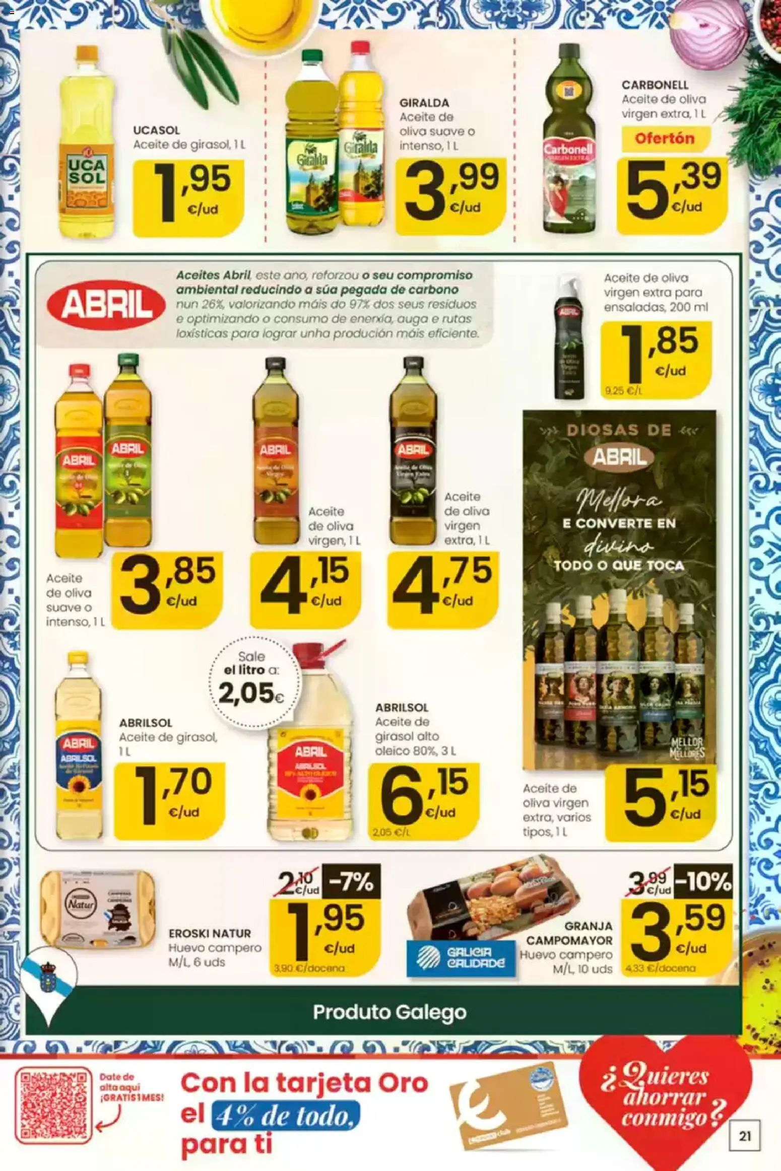 Eroski folleto │ válido desde el 30/07/2026 | Página: 21 | Productos: Aceite, Aceite de oliva