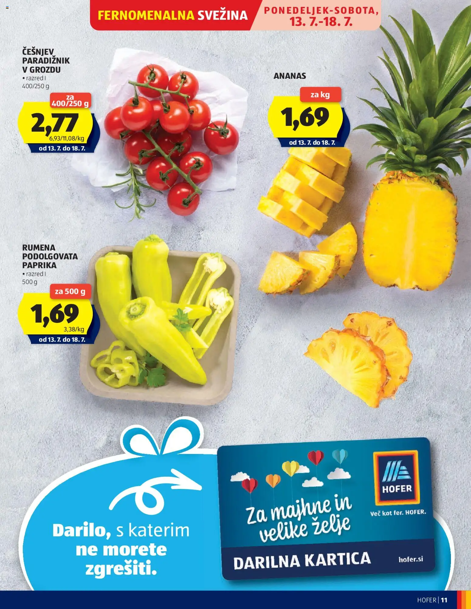 Novi Hofer katalog ponudbe – veljaven od 08.07.2026 | Stran: 11