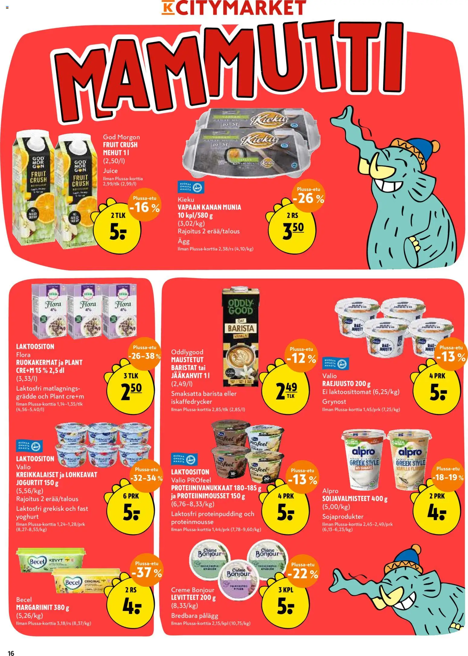 K-Citymarket tarjoukset – voimassa 13.05.2026 alkaen | Sivu: 16