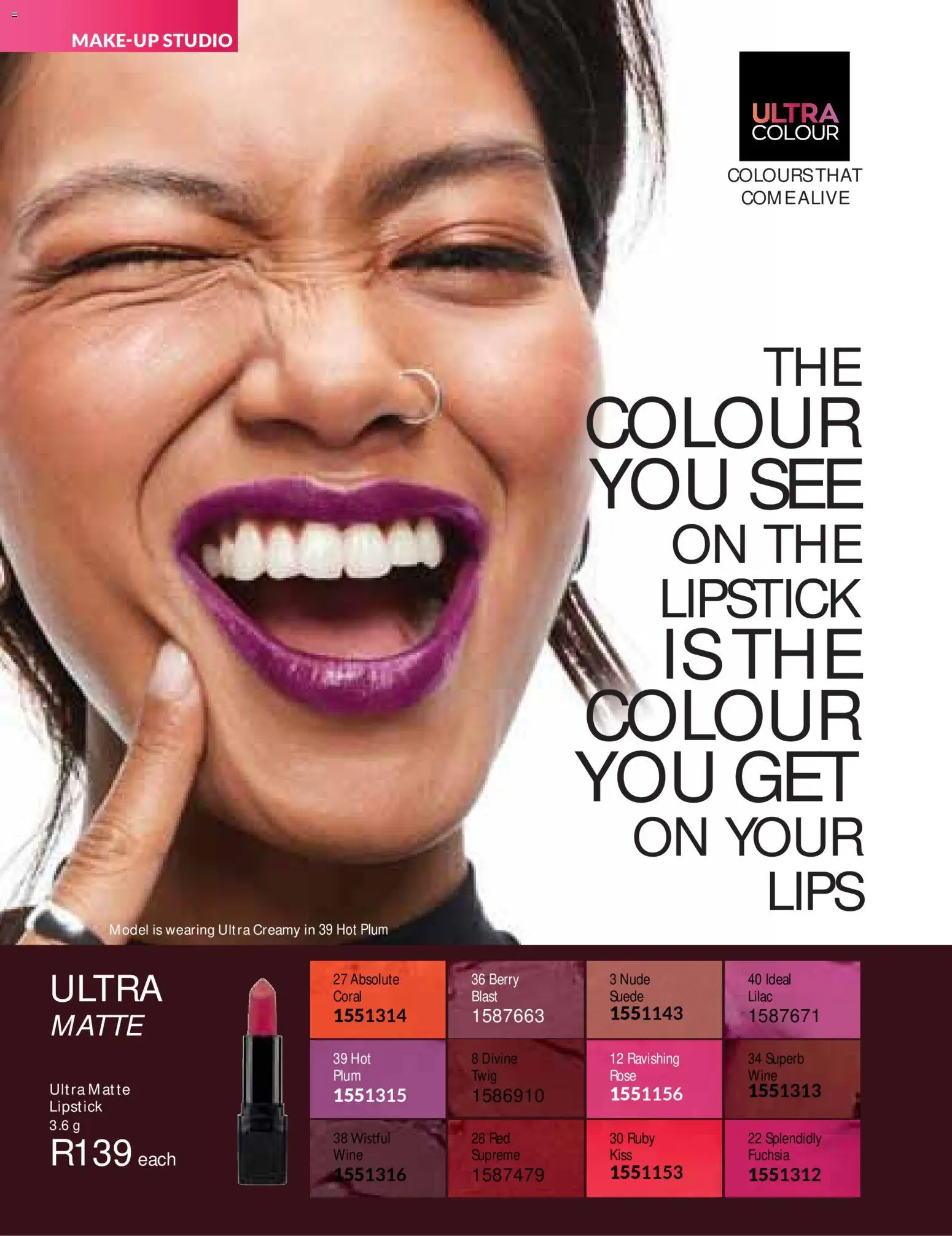 New Avon catalogue – valid from 01/07/2026 | Page: 36 | Products: Wine, Lipstick